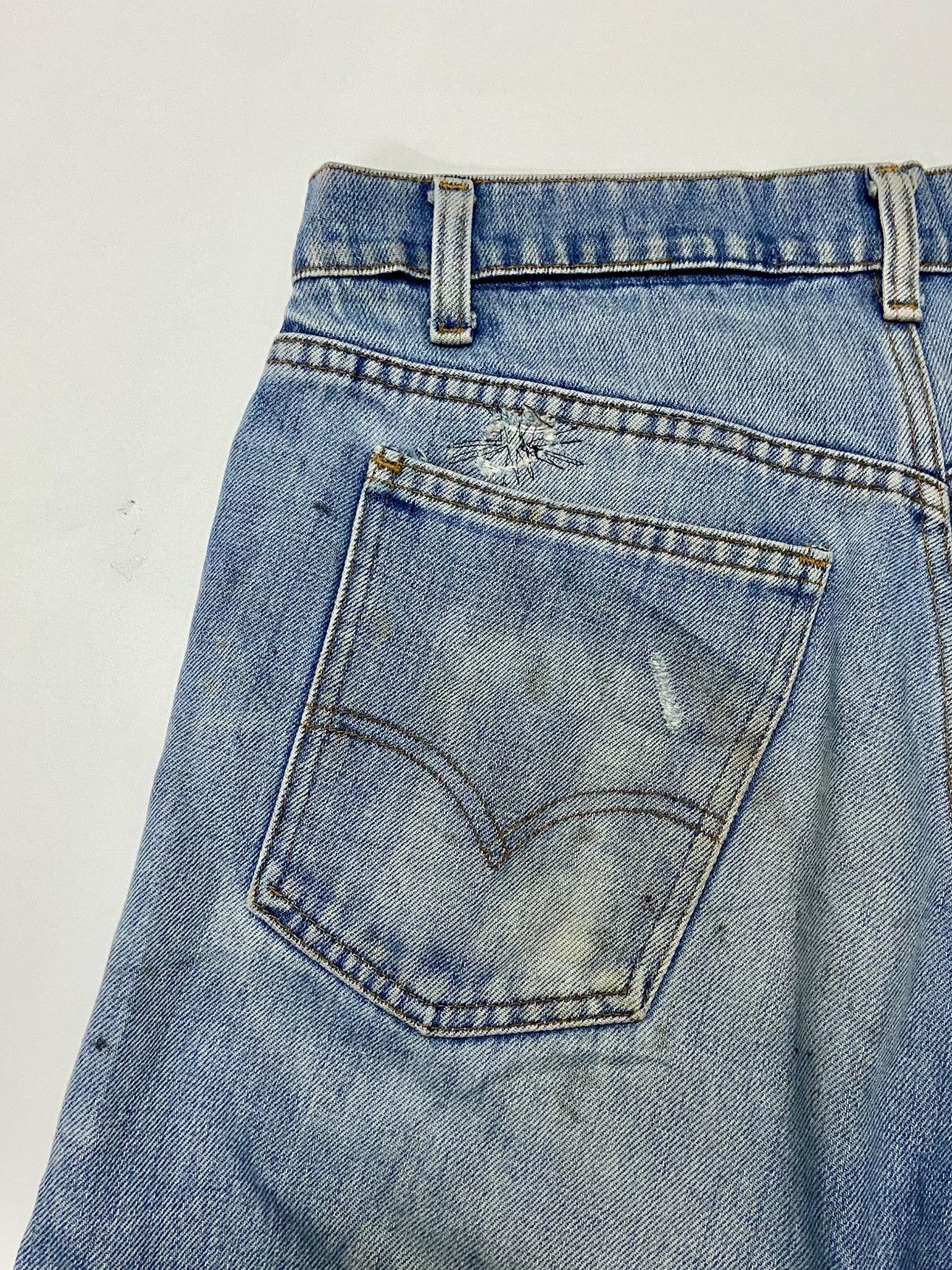 Levi's Vintage Clothing VINTAGE DISTRESSED LEVI'S 505 ORANGE TAB Size US 33 - 5 Thumbnail