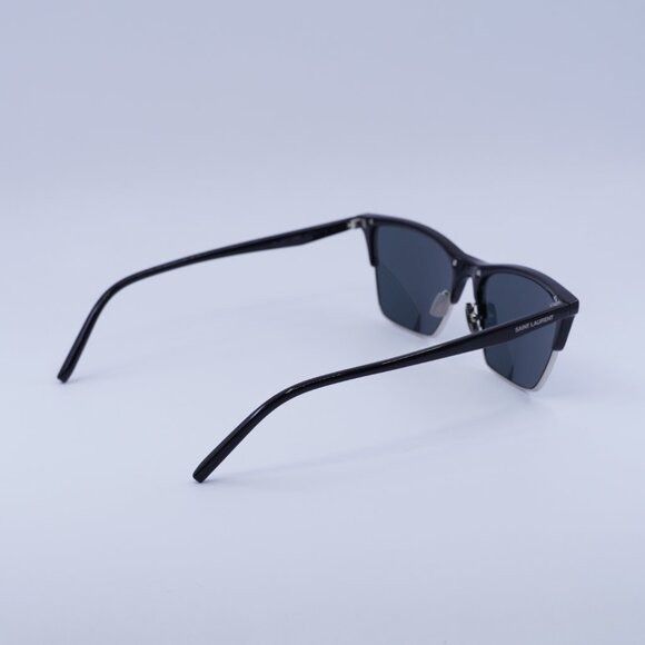 ?️ New Saint Laurent SL767 002 Sunglasses - Shiny Black display picture 3