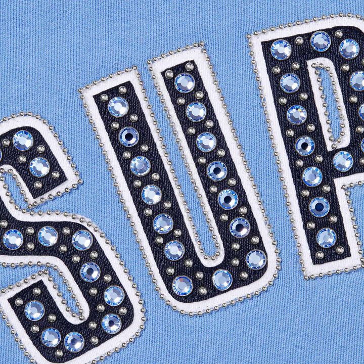 B.B. Simon × Supreme Supreme®/b.b. Simon® Zip Up Hooded Sweatshirt in Light Blue Size US XXL / EU 58 / 5 - 2 Thumbnail