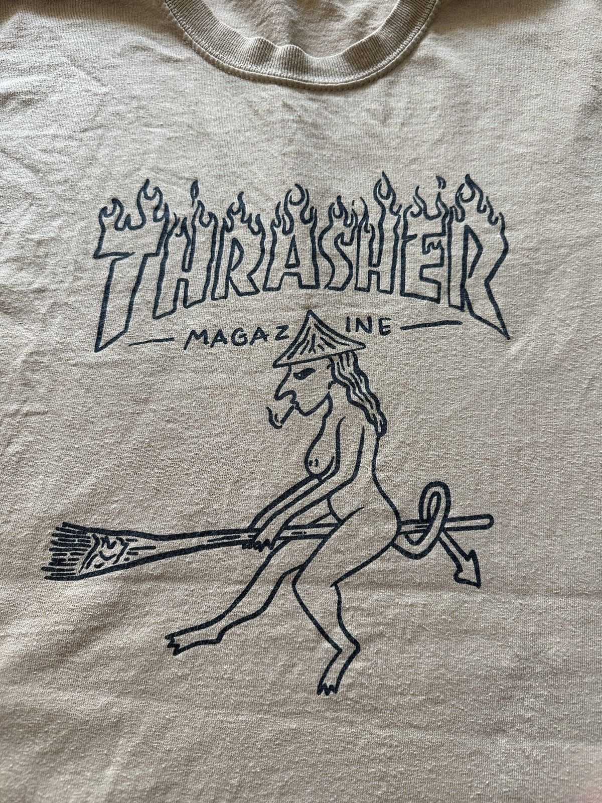 Thrasher Thrasher Magazine Graphic T-Shirt (Witch Print) Size US M / EU 48-50 / 2 - 2 Thumbnail