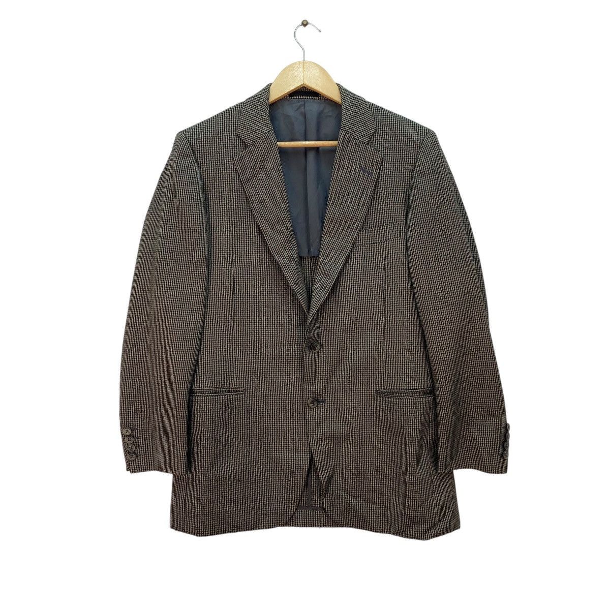 Burberry 💥 vintage Burberrys Prorsum wool classic glen plaid Size US M / EU 48-50 / 2 - 1 Thumbnail