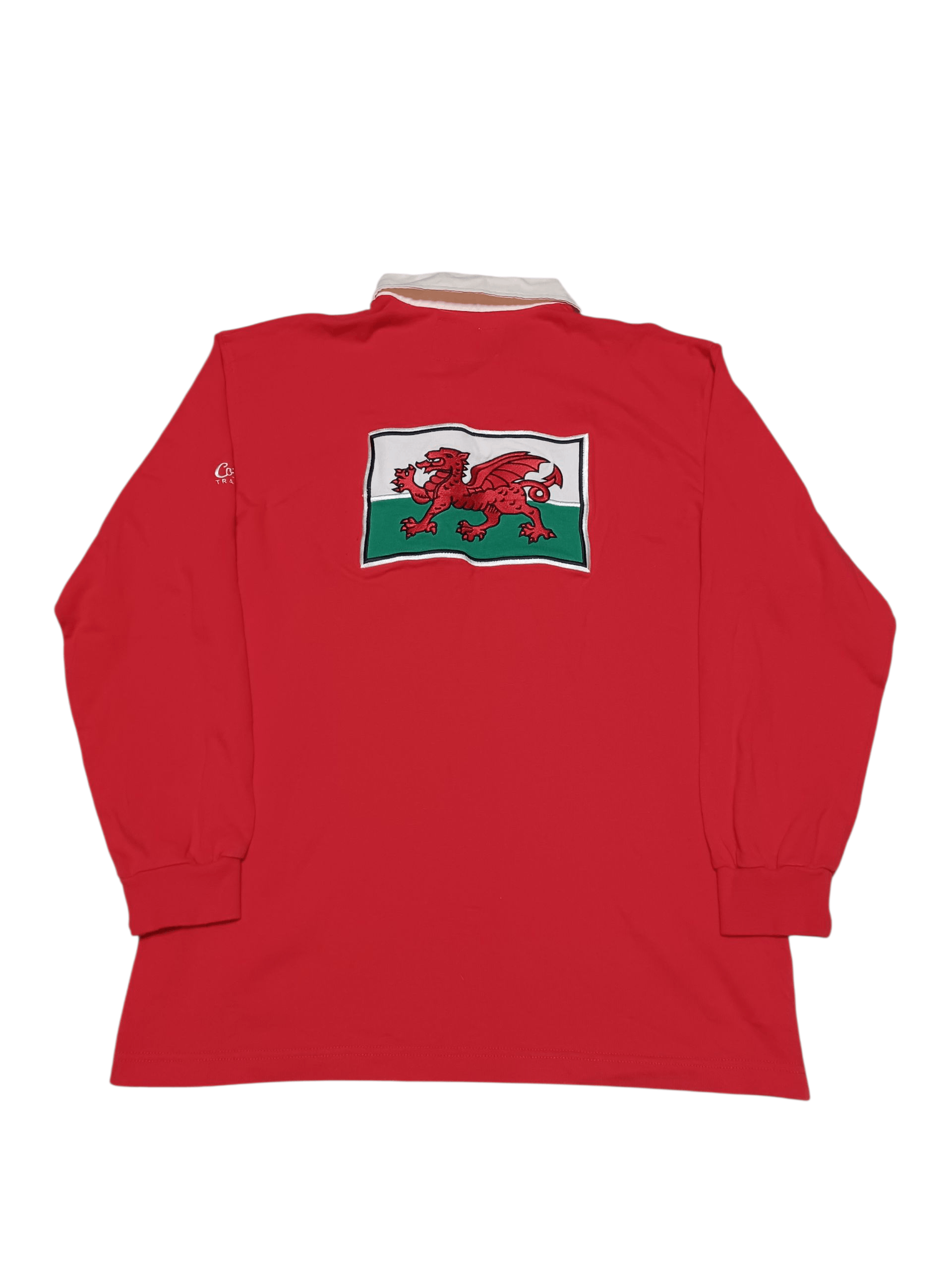 Cotton Traders WALES RUGBY TEAM VINTAGE COTTON TRADERS RUGBY SHIRT Size US L / EU 52-54 / 3 - 3 Thumbnail