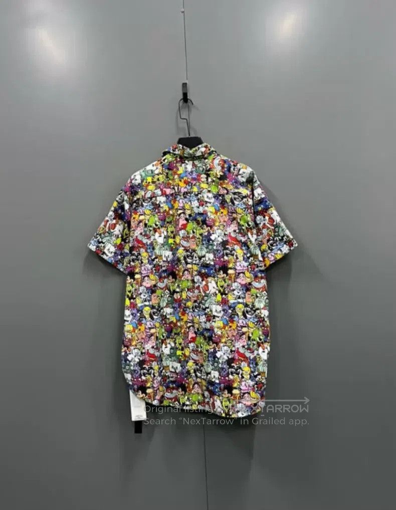 Vetements VETEMENTS Cartoon Character Full Print Short Sleeve Shirt Size US XS / EU 42 / 0 - 2 Thumbnail