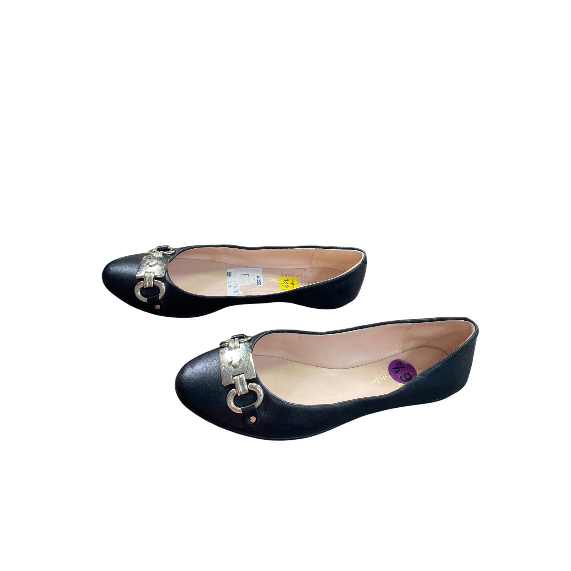 Kate Spade Kate Spade Payton Black Leather Flats Loafers Shoes Size 6.5 Size US 6.5 / IT 36.5 - 3 Thumbnail