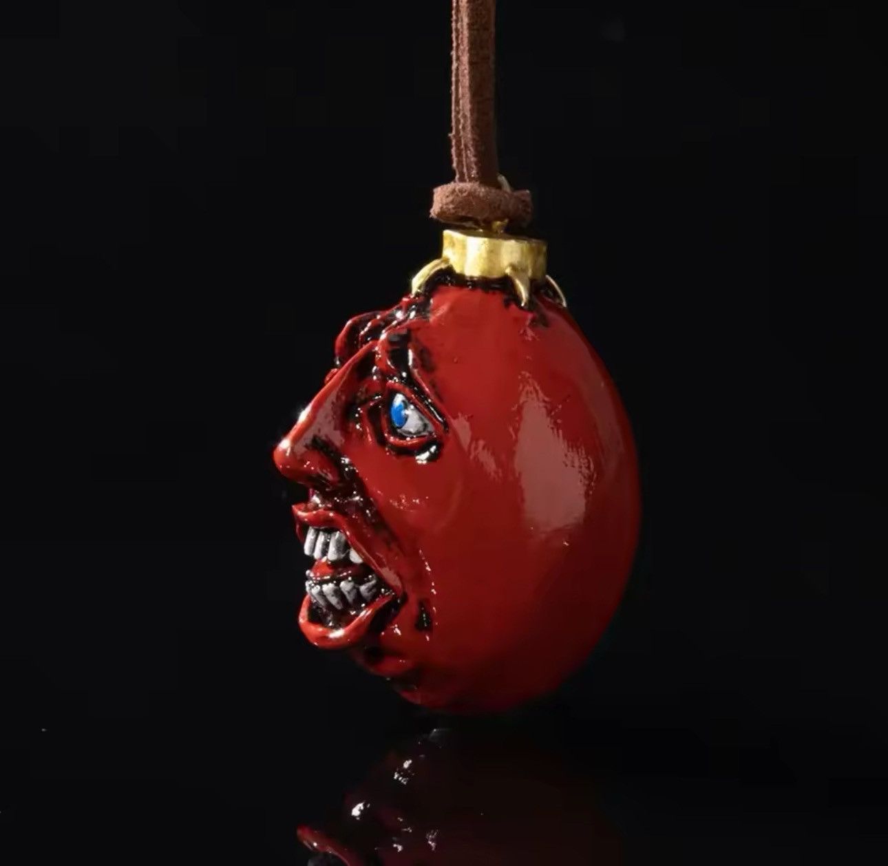 Jewelry Gothic Behelit Egg Of King Necklace Size ONE SIZE - 2 Thumbnail
