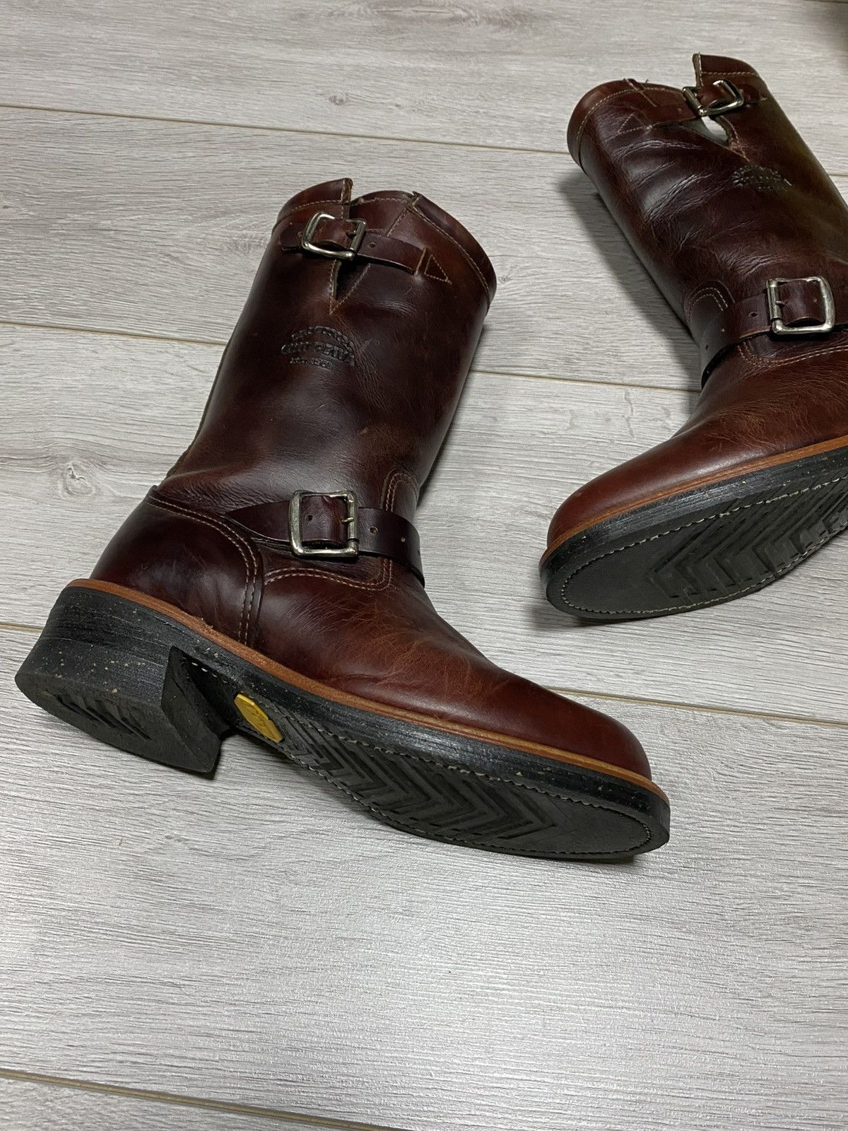 Chippewa Chippewa Leather high Boots biker Size US 7.5 / EU 40-41 - 2 Thumbnail