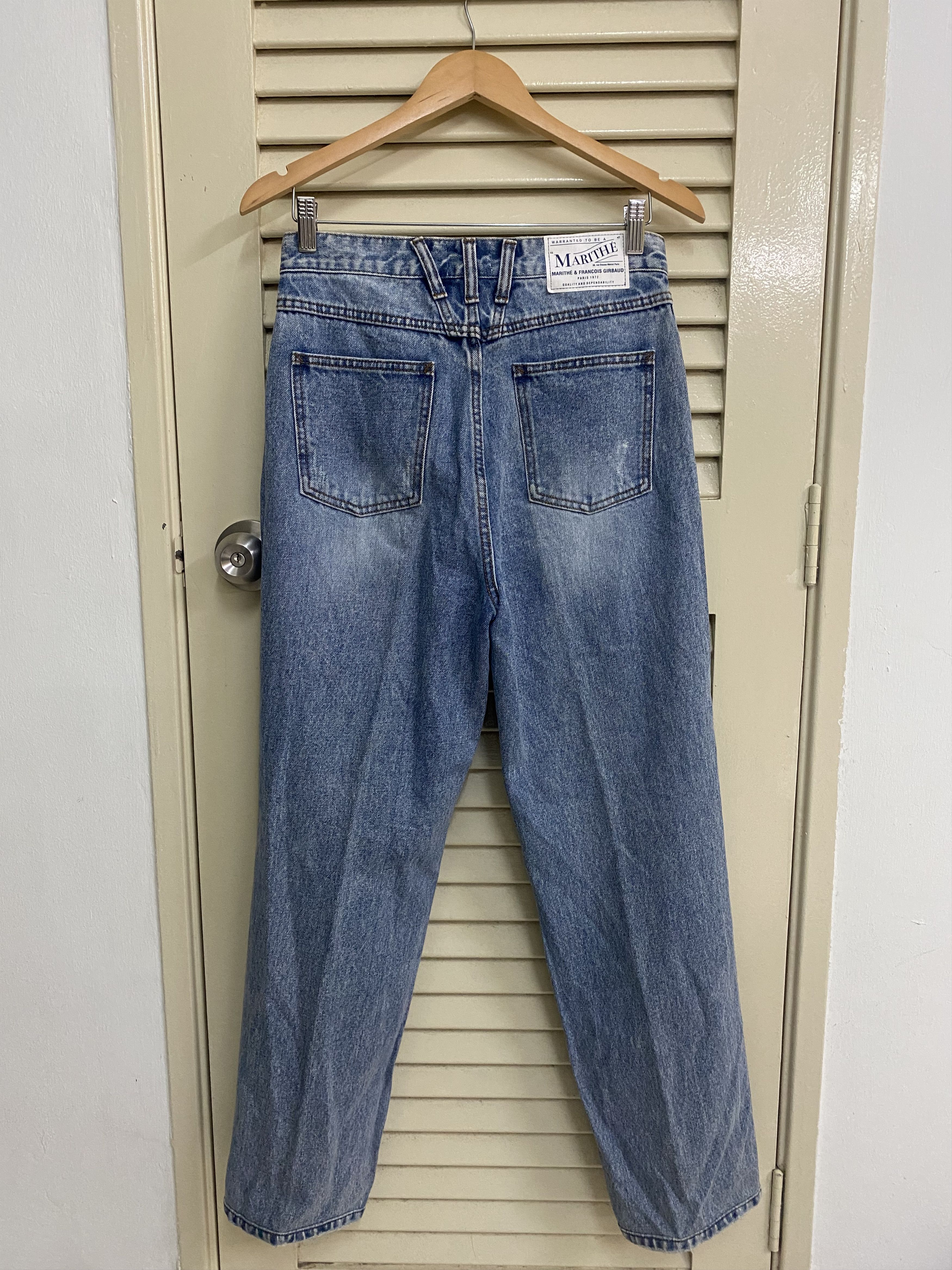 Marithe + Francois Girbaud Marithe Francois Girbaud MFG Warranted To Be A Denim Size US 29 - 2 Thumbnail