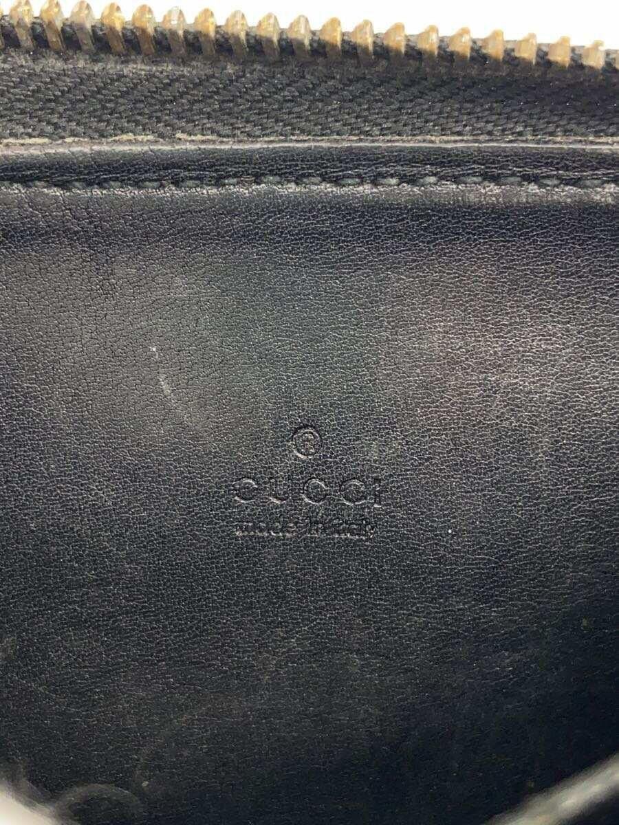 Gucci Gucci Guccissima Leather Monogram Coin Case Black Size ONE SIZE - 3 Thumbnail