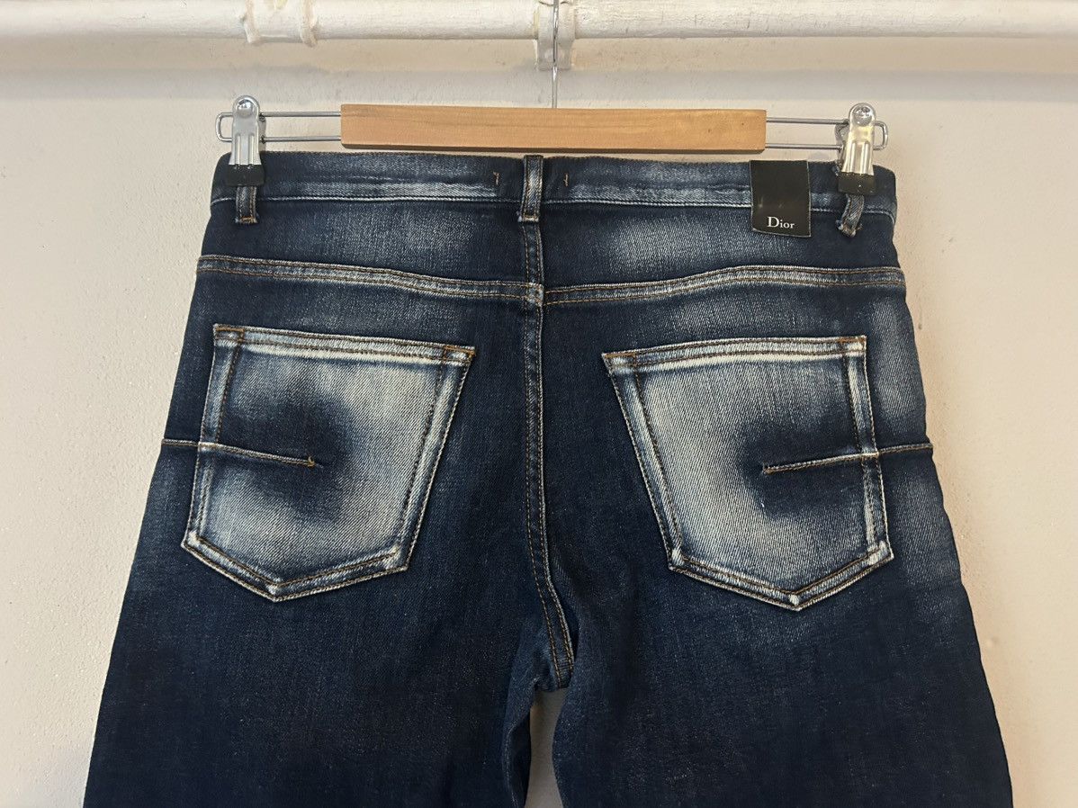 Dior Dior Slim-Fit Distressed Denim Jeans Size US 29 - 6 Thumbnail