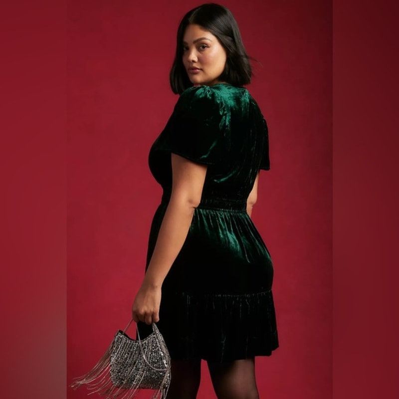 Anthropologie New Anthropologie The Somerset Mini Dress: Velvet $168 XXS Size XXS / US 00 / IT 34 - 5 Thumbnail