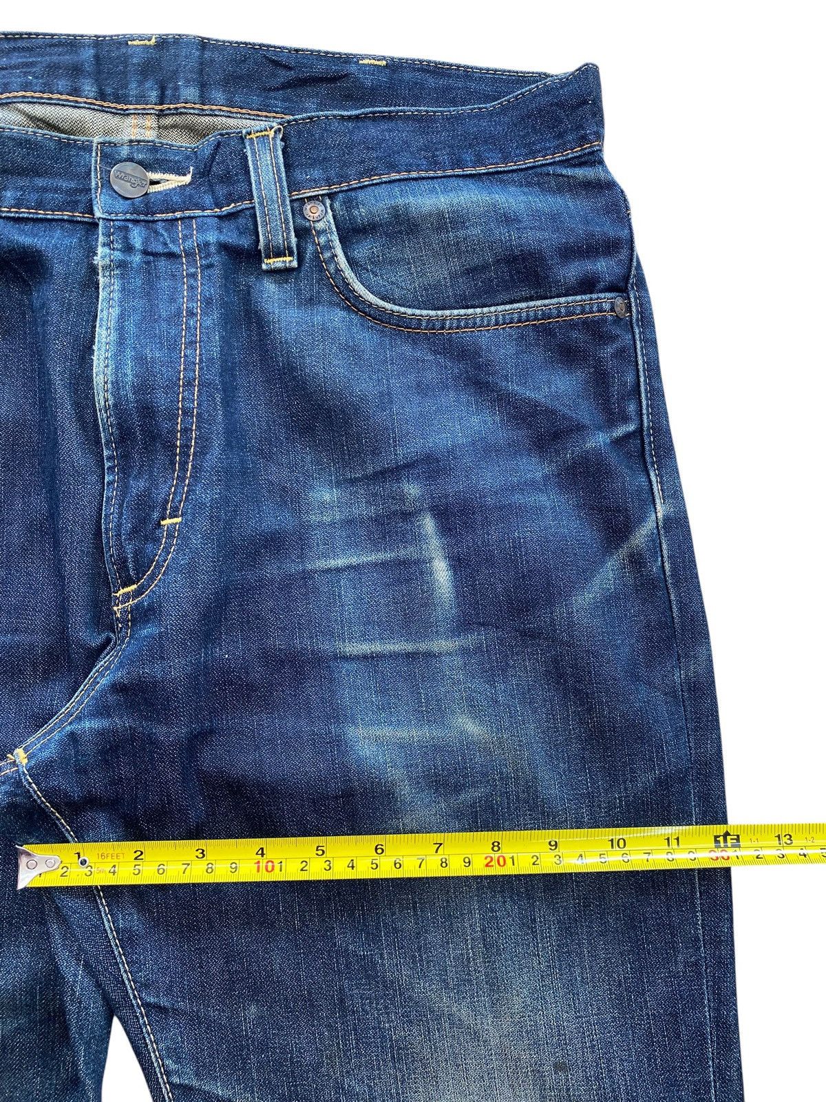 Wrangler Wrangler Mud Wash Whiskered Style Straight Leg Jeans Size US 34 / EU 50 - 7 Thumbnail