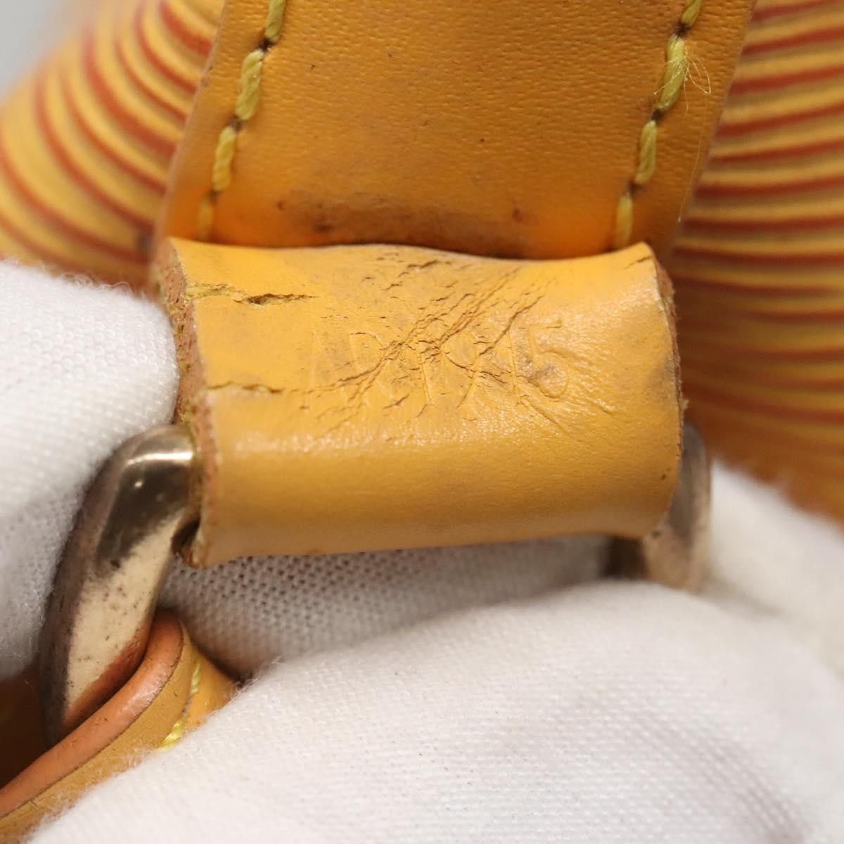 Louis Vuitton LOUIS VUITTON Epi Petit Noe Shoulder Bag Yellow M44109 Size ONE SIZE - 12 Thumbnail