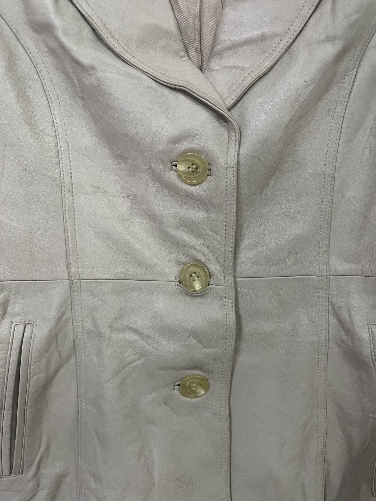 Japanese Brand Leather jacket Size S / US 4 / IT 40 - 5 Thumbnail
