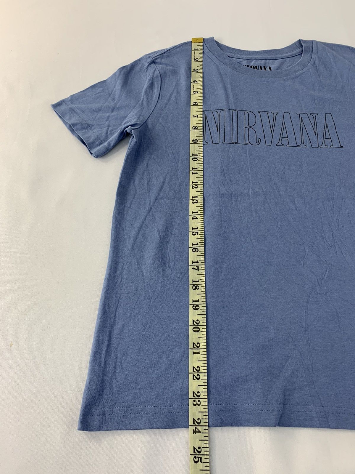 Nirvana Nirvana Kurt Cobain Grunge Rock Band Spell Out Printed Tee Size US S / EU 44-46 / 1 - 9 Thumbnail