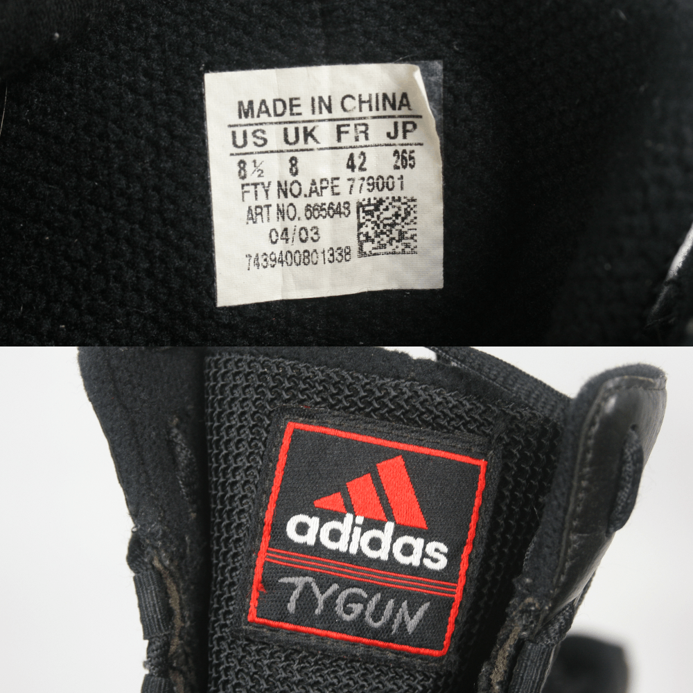 Adidas 2003 Tygun Y2K Boxeur High Sneakers Vintage Size US 8.5 / EU 41-42 - 17 Thumbnail