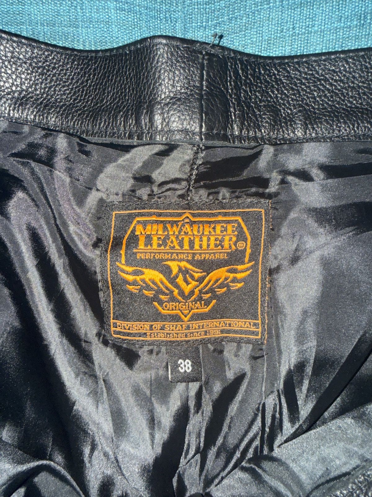 Other Genuine Leather Five Pocket Motorcycle Pants Size US 36 / EU 52 - 3 Thumbnail