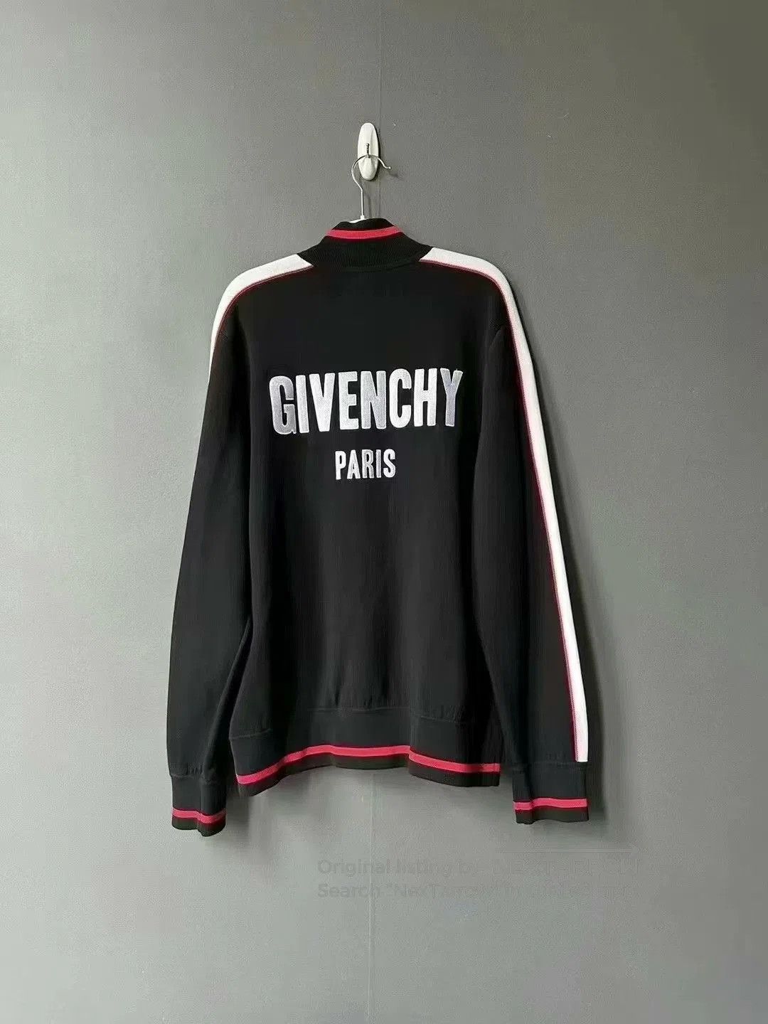Givenchy givenchy black baseball jacket with star. Size US XL / EU 56 / 4 - 2 Thumbnail