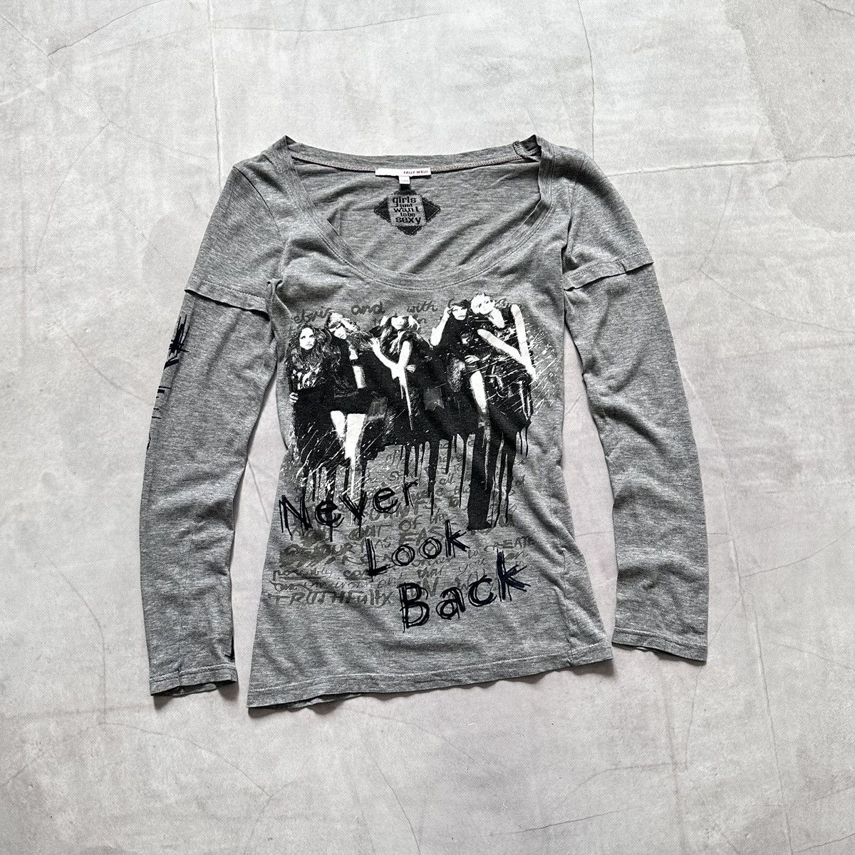 Hysteric Glamour × Undercover Punk Dark Girl Hysteric Glamour Vibe Long Sleeve T Shirt Size S / US 4 / IT 40 - 1 Thumbnail