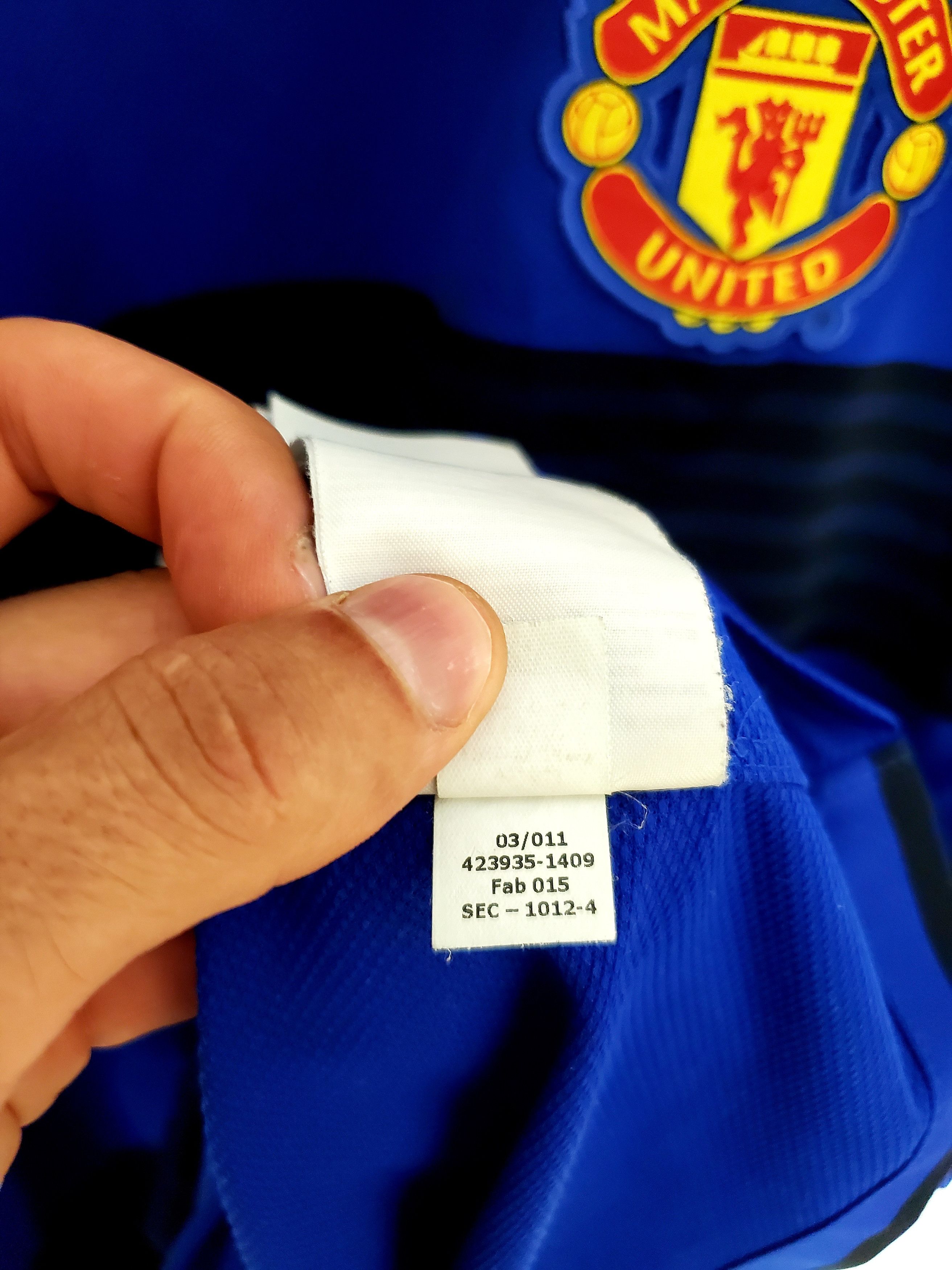 Nike MANCHESTER UNITED 2012 2013 AWAY FOOTBALL JERSEY NIKE XXl Size US XXL / EU 58 / 5 - 6 Thumbnail
