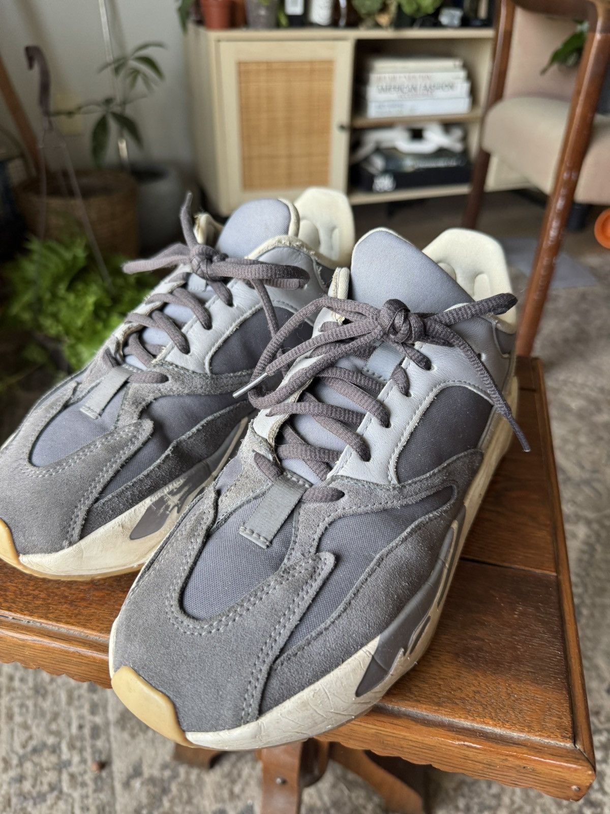 Adidas  Yeezy Adidas Yeezy Boost 700 Carbon Blue  Size 8 | Grailed