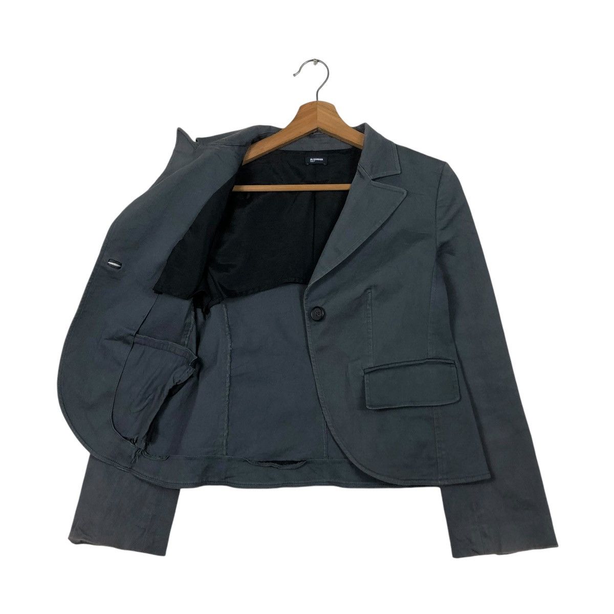 🔥CROPPED BIKER JACKET DOUBLE BREAST JILL SANDER