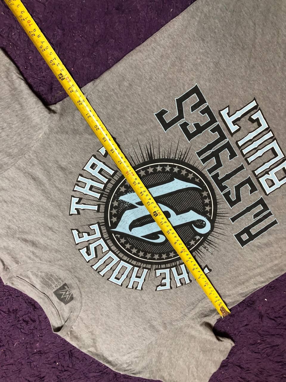 WWE Vintage luxury WWE T-shirt gray big print crazy Y2K Size US XL / EU 56 / 4 - 8 Thumbnail