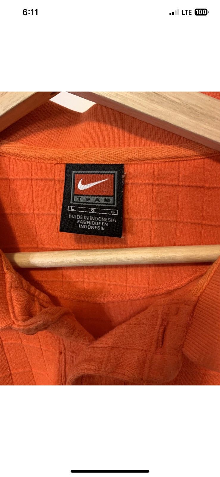 Nike Vintage Nike Florida Gators polo shirt mens sz L orange Size US L / EU 52-54 / 3 - 2 Thumbnail