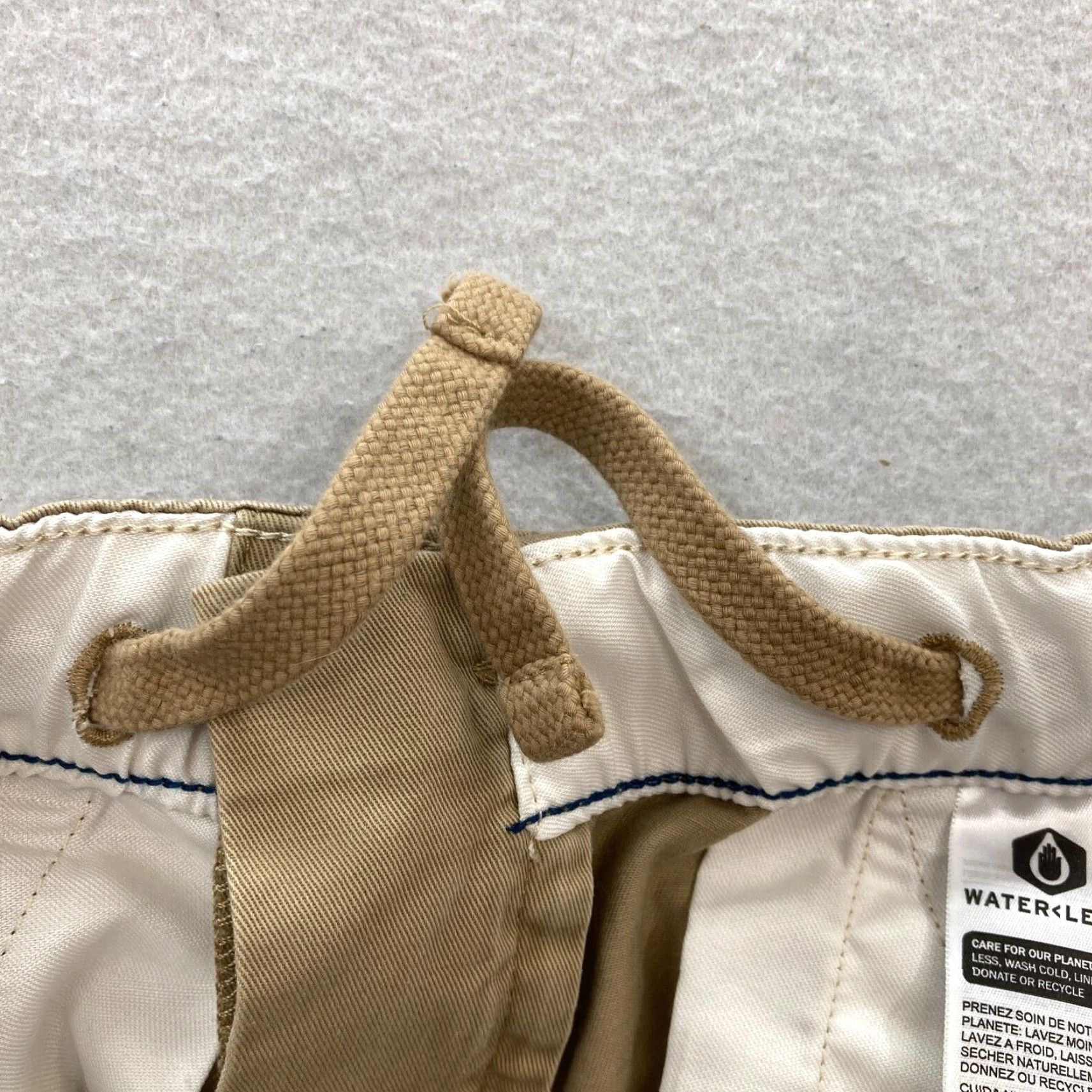 Levi's Levi's XX Chino Jogger Pants Mens Small Khaki Beige Stretch Tapered Drawstring Enhanced for Everyday Wear Size US 29 - 6 Thumbnail