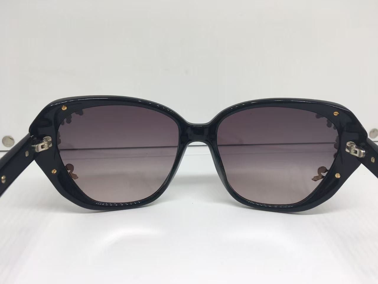 Other Handmade Black Acetate Oversize Sunglasses Frame Size ONE SIZE - 5 Thumbnail
