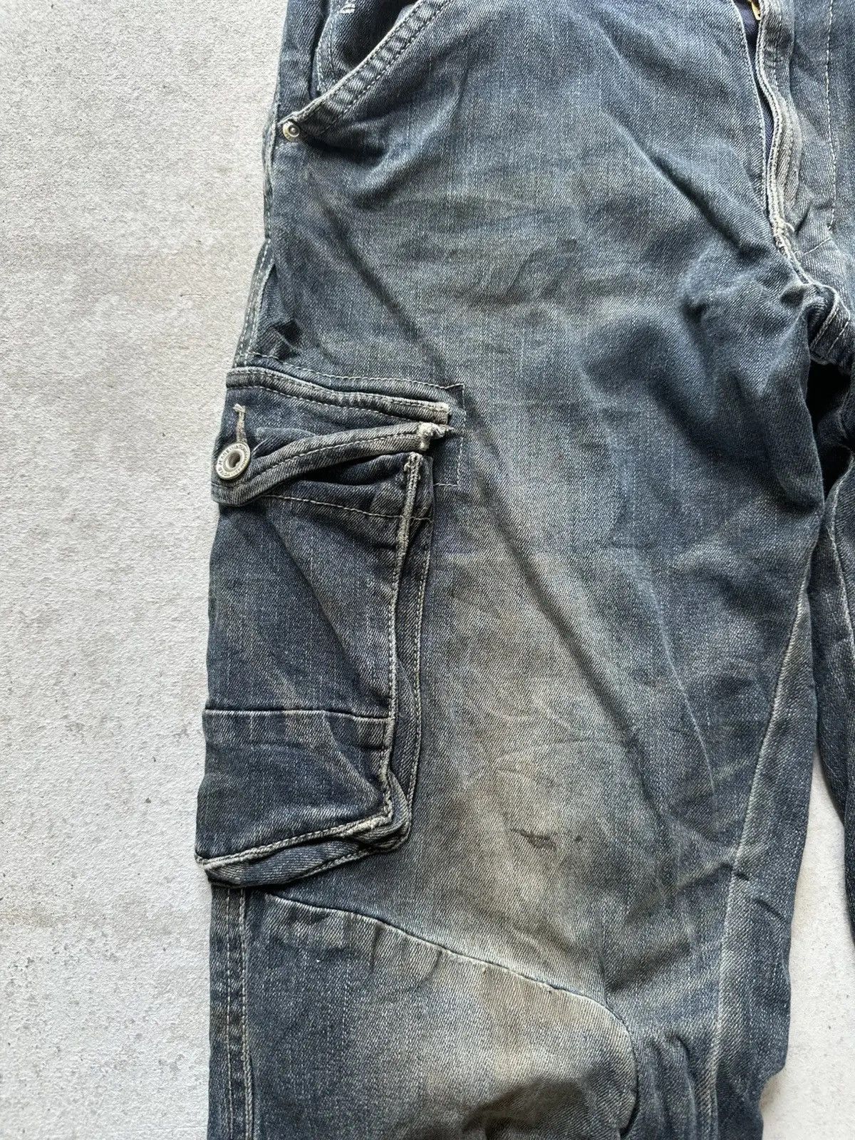 Rusty Rusty Dirty Japanese Brand IZ-7250 Work Wear Denim Pants Size US 32 / EU 48 - 6 Thumbnail