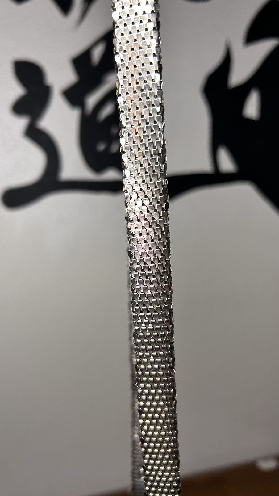 Japanese Brand Silver Vintage Belt Size ONE SIZE - 2 Thumbnail