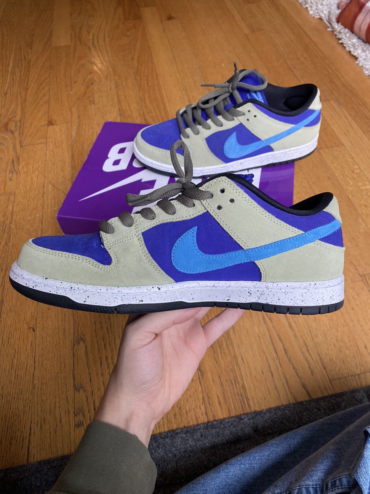 Nike × Nike ACG Nike SB Dunk Low Pro ACG Celadon Size US 9.5 / EU 42-43 - 4 Thumbnail