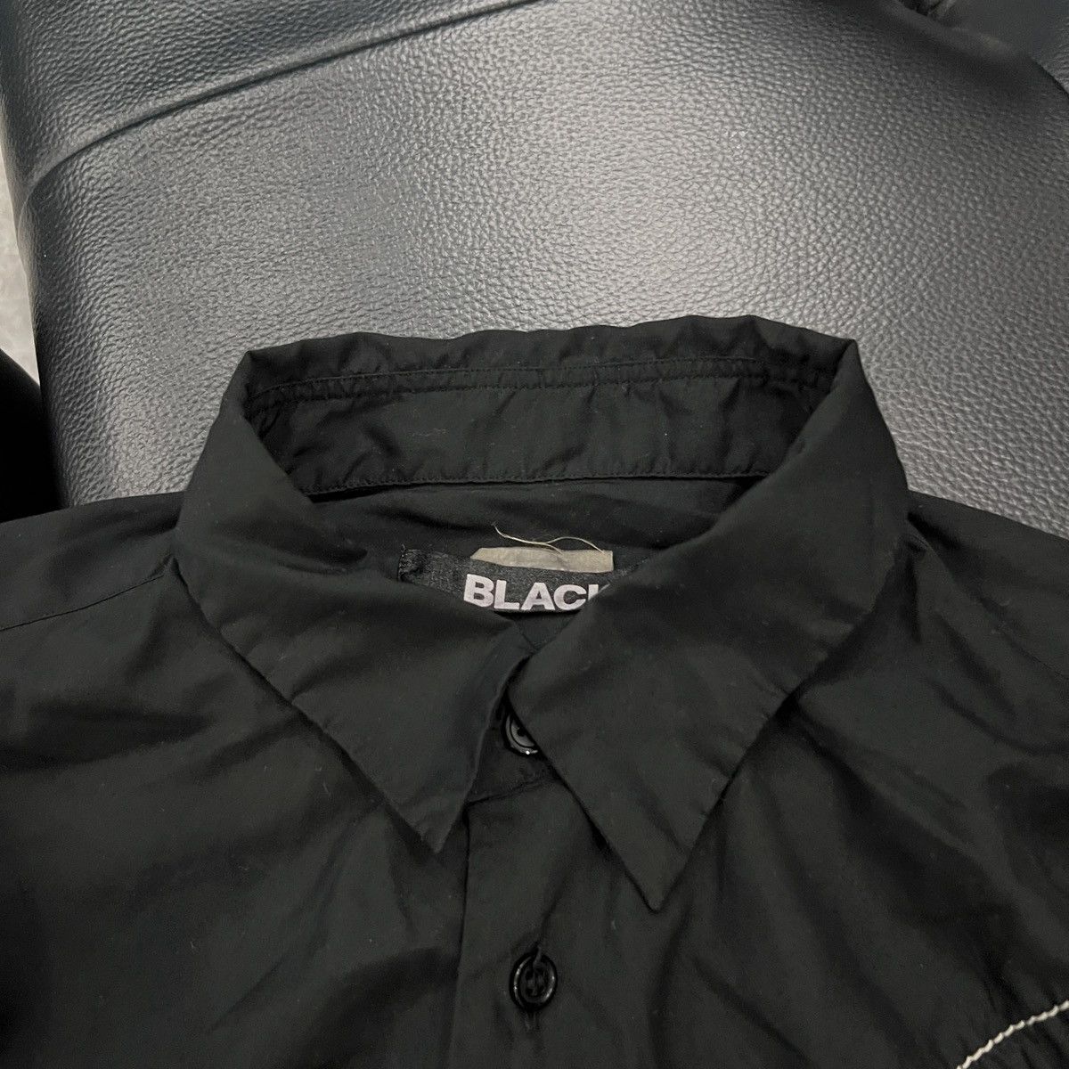 Comme des Garcons Black BLACK COMME des GARÇONS Diagonal Stripe Shirt Size US M / EU 48-50 / 2 - 6 Thumbnail