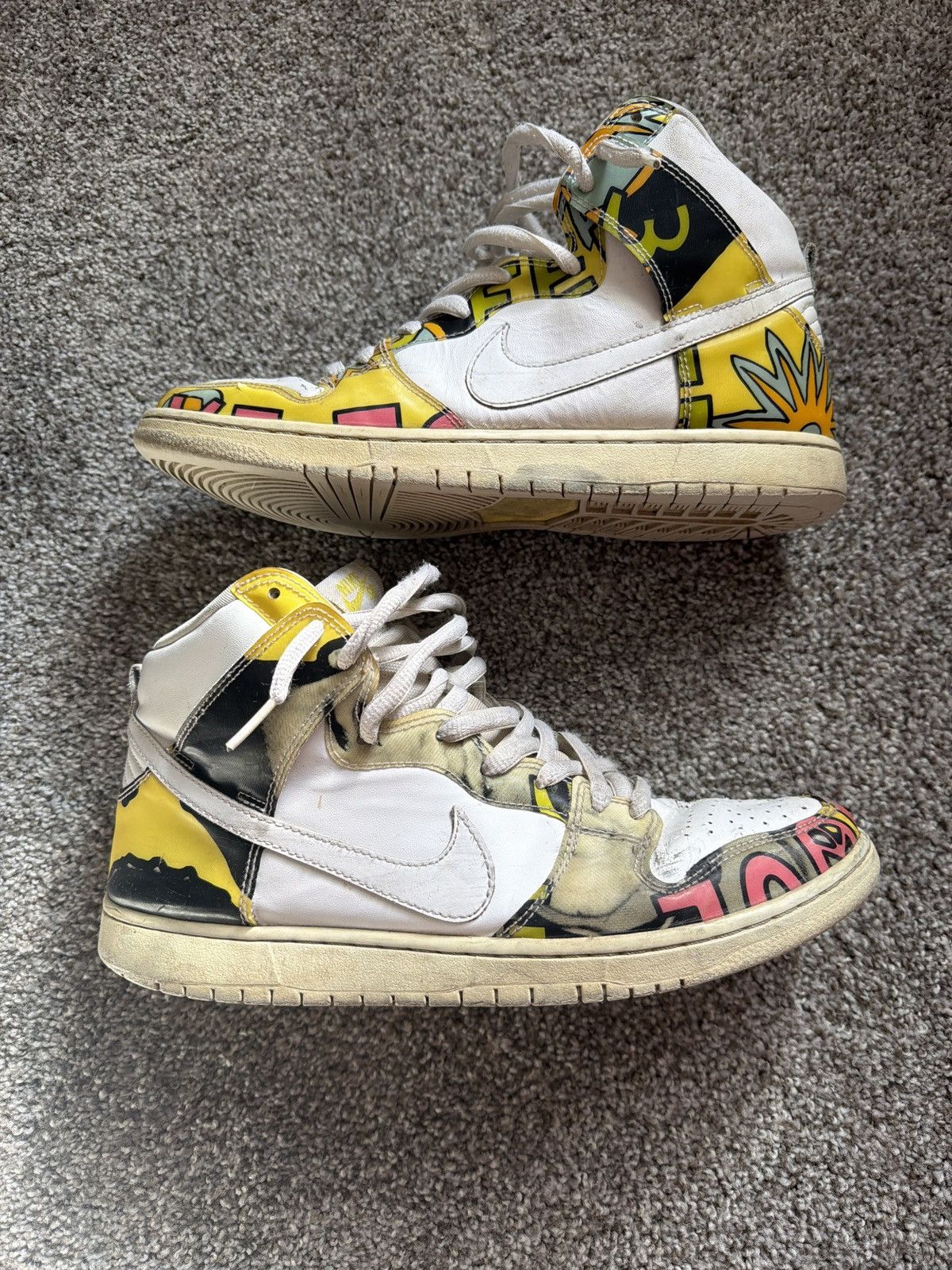 Nike 2015 SB Dunk High De La Soul Size US 12 / EU 45 - 2 Thumbnail