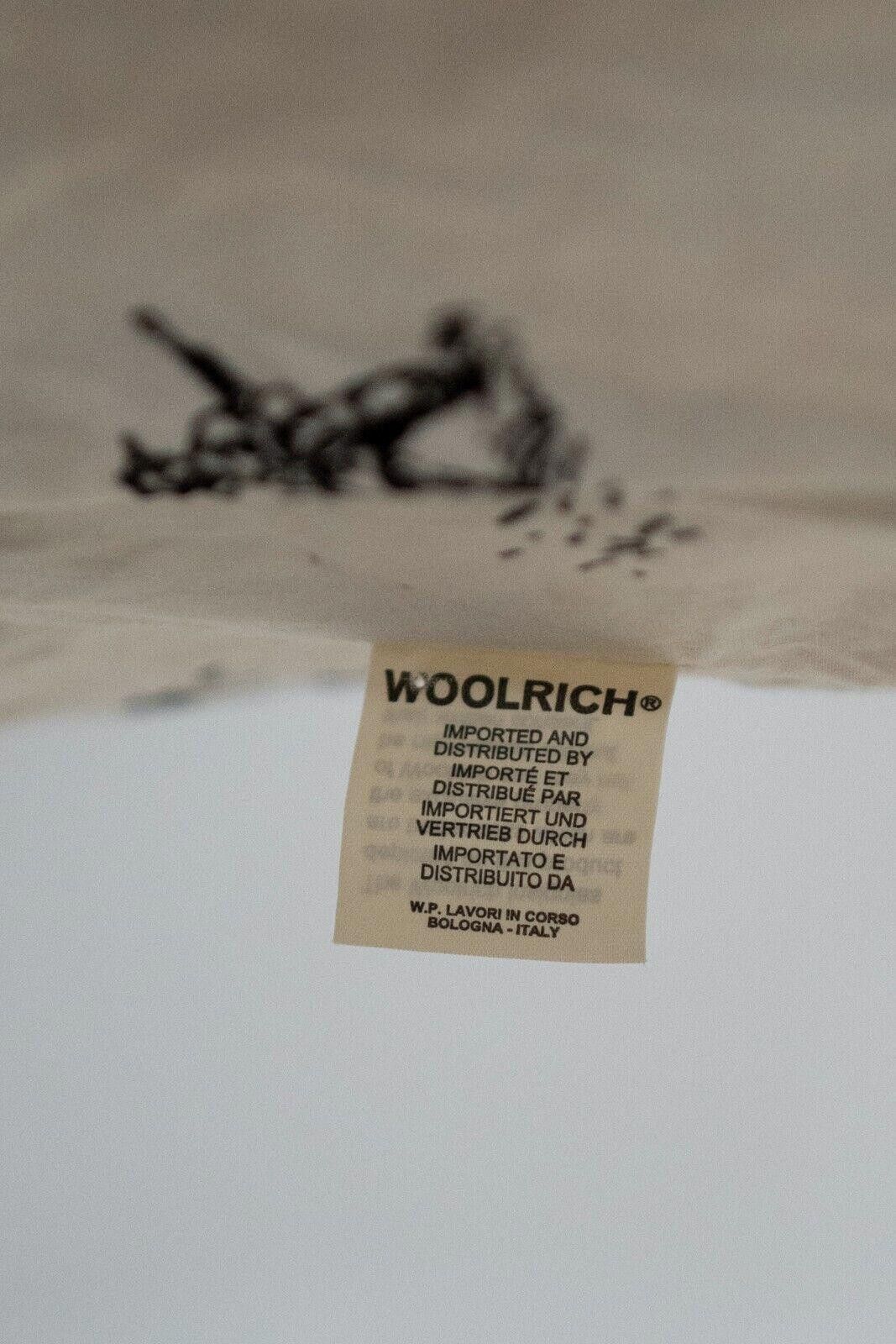 Woolrich Woolen Mills Woolrich Ivory Linen Hunting Jacket Sz. L Size US L / EU 52-54 / 3 - 8 Thumbnail