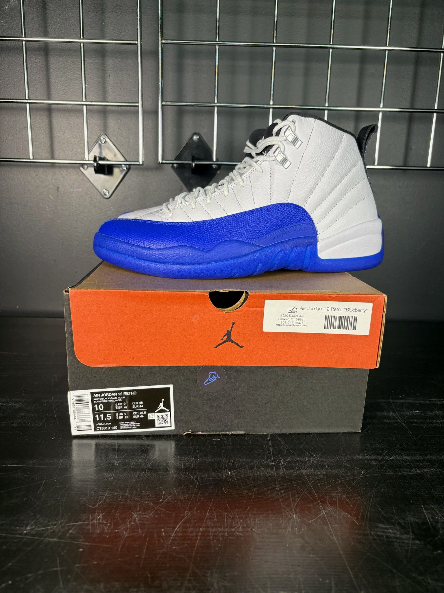 Jordan Brand Air Jordan 12 Retro "Blueberry" Size US 10 / EU 43 - 6 Thumbnail