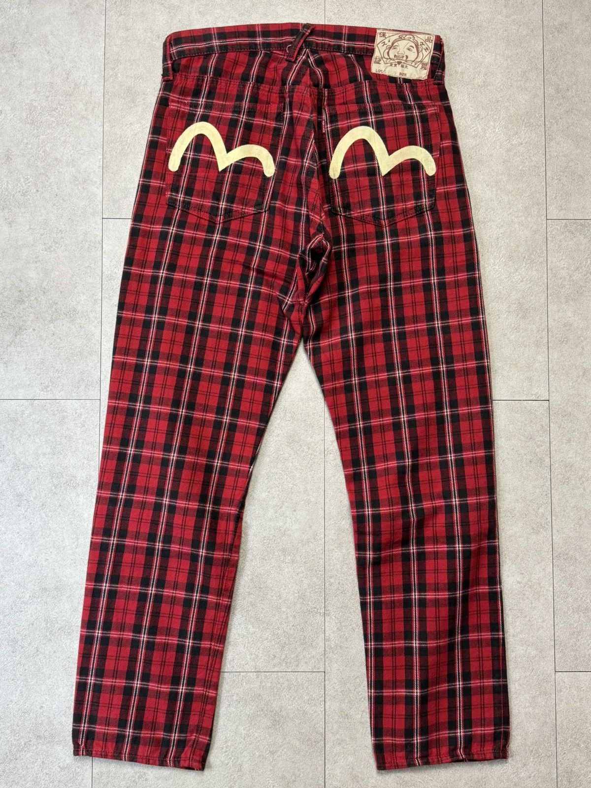 Evisu Evisu Plaid Pants Size US 30 / EU 46 - 1 Thumbnail