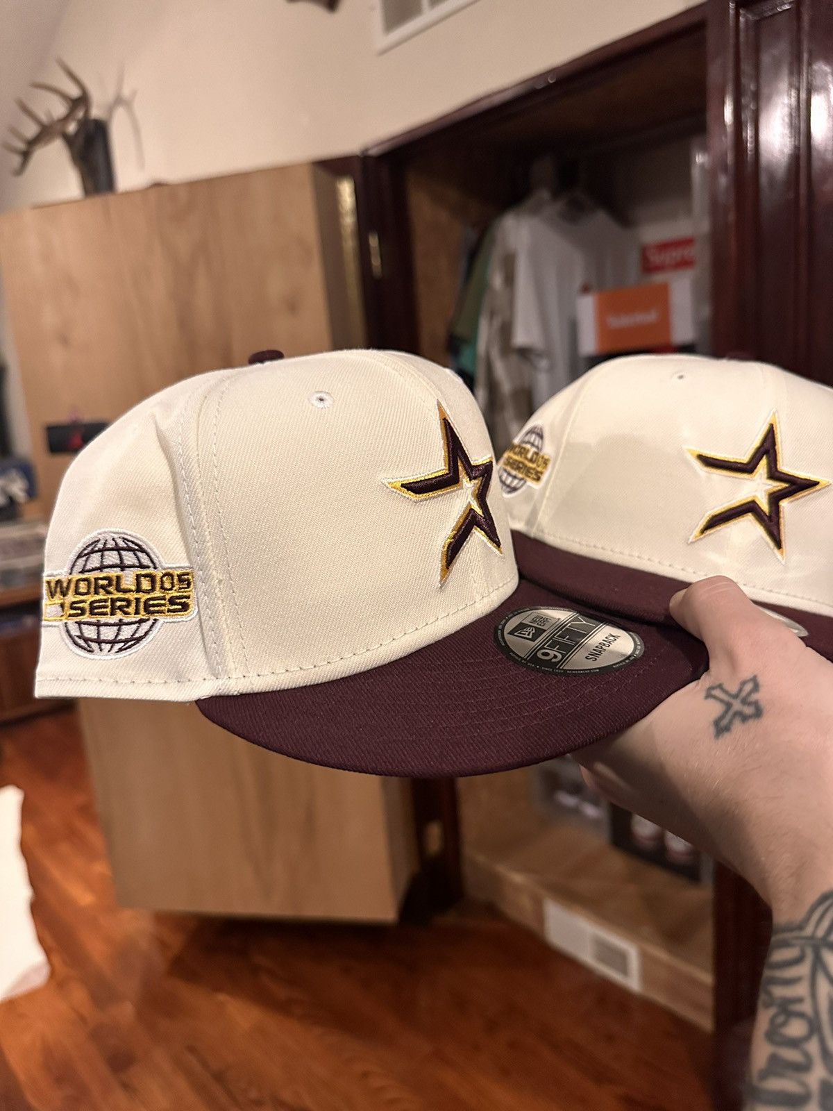 New Era New era 9fifty Houston Astro snapback Size ONE SIZE - 2 Thumbnail