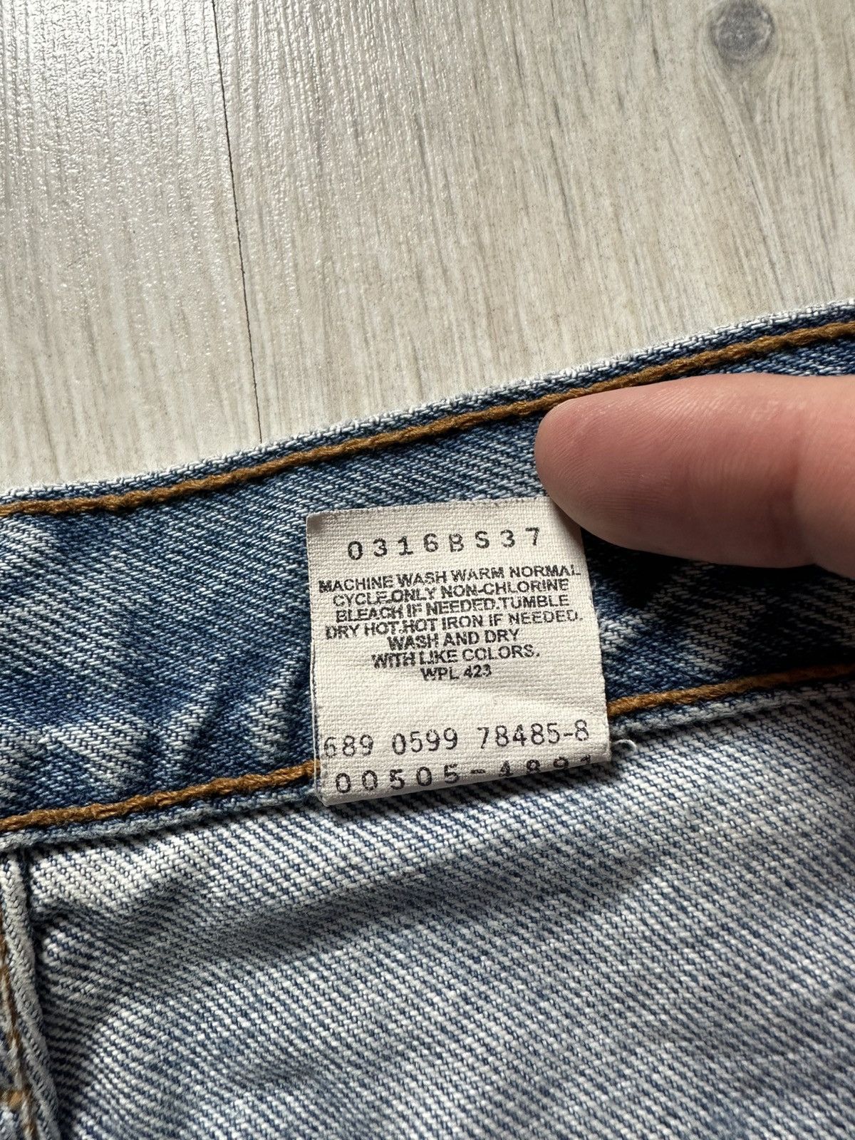 Levi's Vintage Levi's 505 Pants 34/30 Size US 34 / EU 50 - 11 Thumbnail