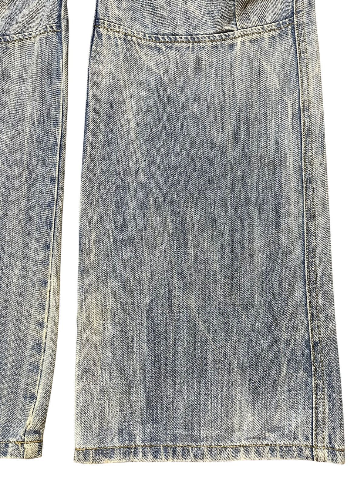 Avirex Vintage Avirex Blue Faded Wash Tactical Style Baggy Jeans Size US 36 / EU 52 - 6 Thumbnail