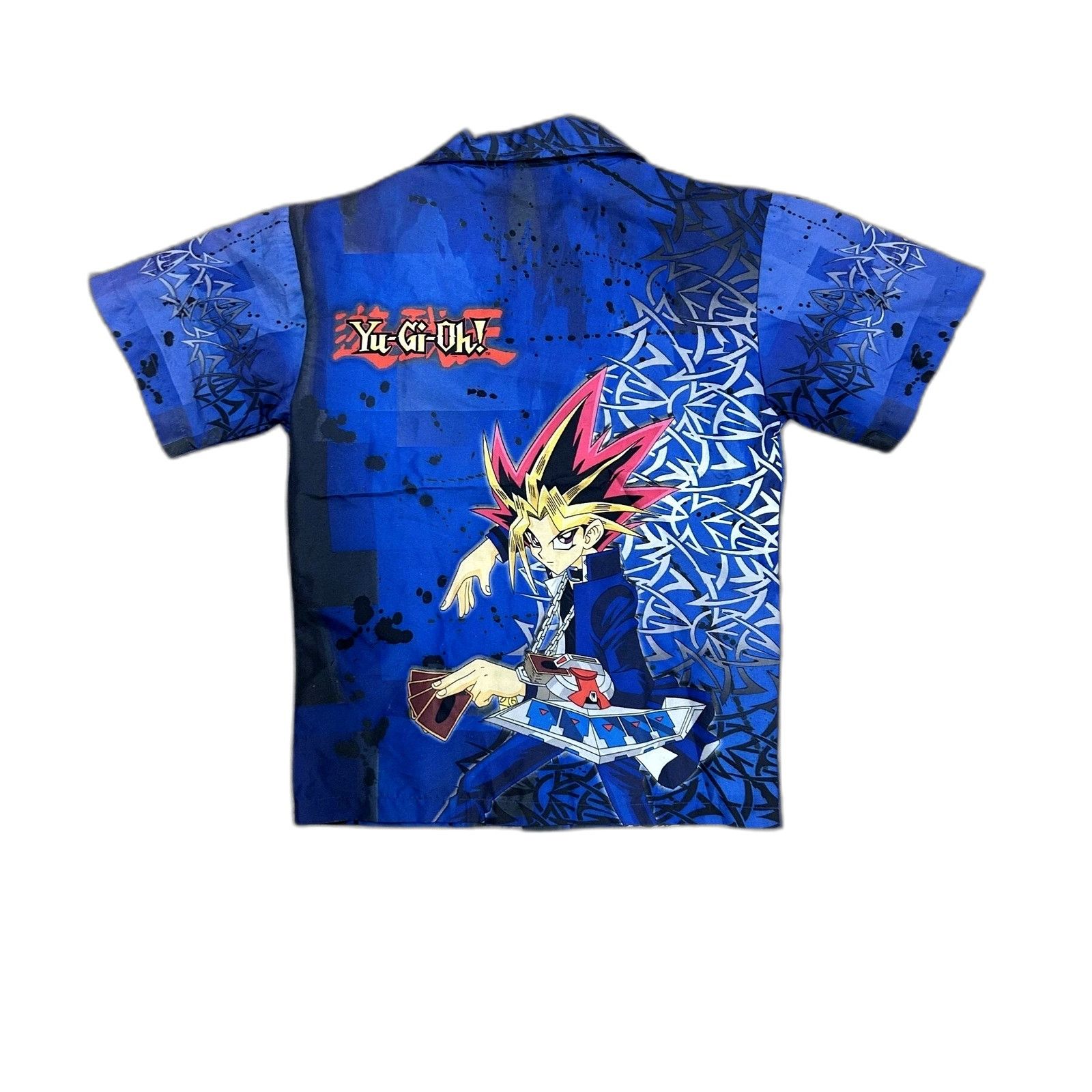 The Unbranded Brand Vintage Yu-Gi-Oh Button Up Vintage Shirt AOP Button Up Mens Size US XS / EU 42 / 0 - 2 Thumbnail