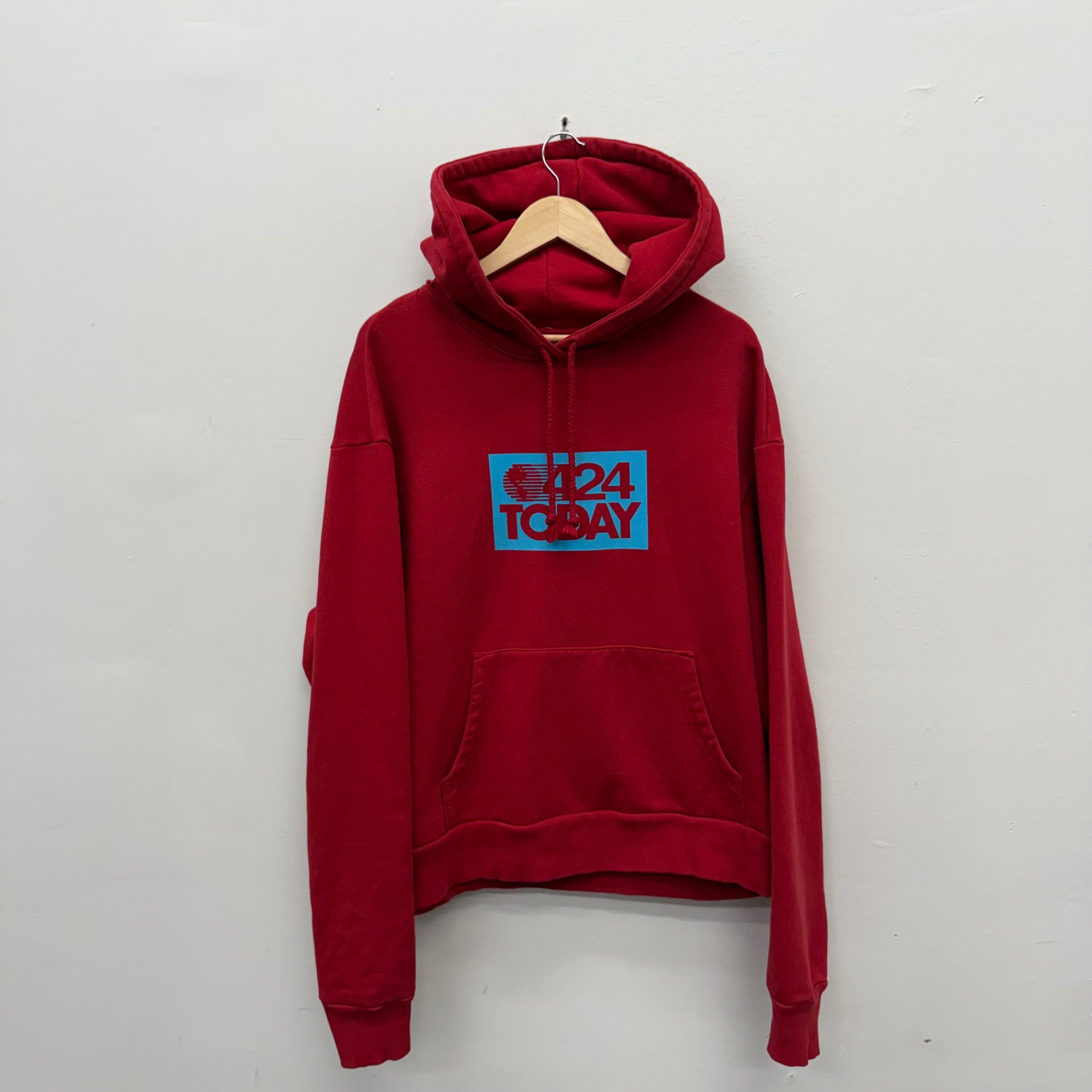 424 424 Today Red Hoodie - Size M Size US M / EU 48-50 / 2 - 1 Thumbnail