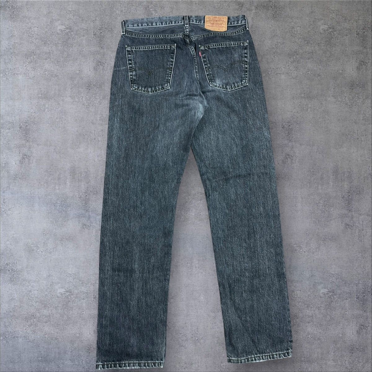 Levi's × Vintage Vintage Levi’s 501 Washed Gray Denim Pants Jeans W36 L32 Size US 36 / EU 52 - 2 Thumbnail