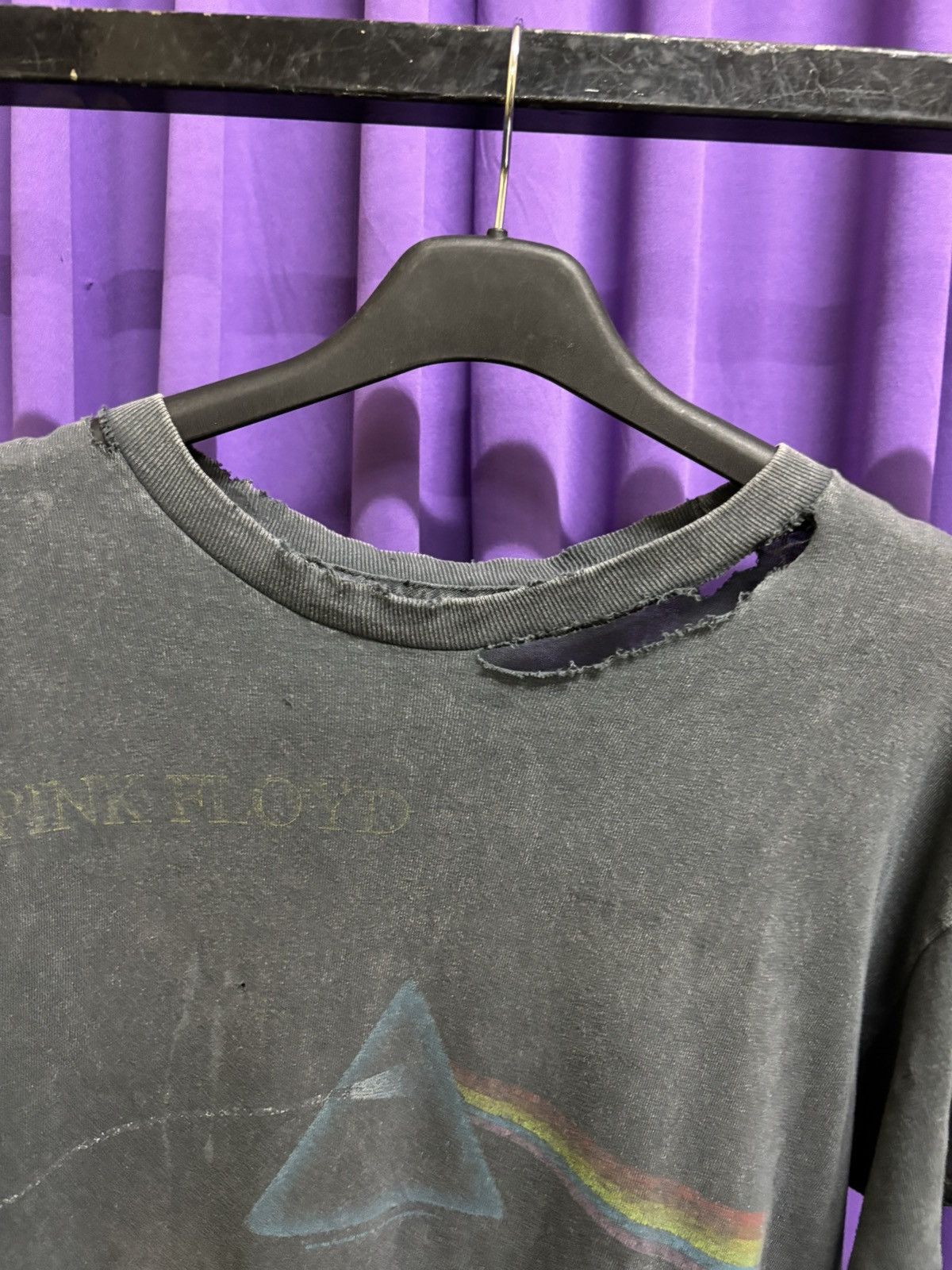 Pink Floyd distressed sun faded thrashed pink floyd shirt erd style Size US L / EU 52-54 / 3 - 3 Thumbnail