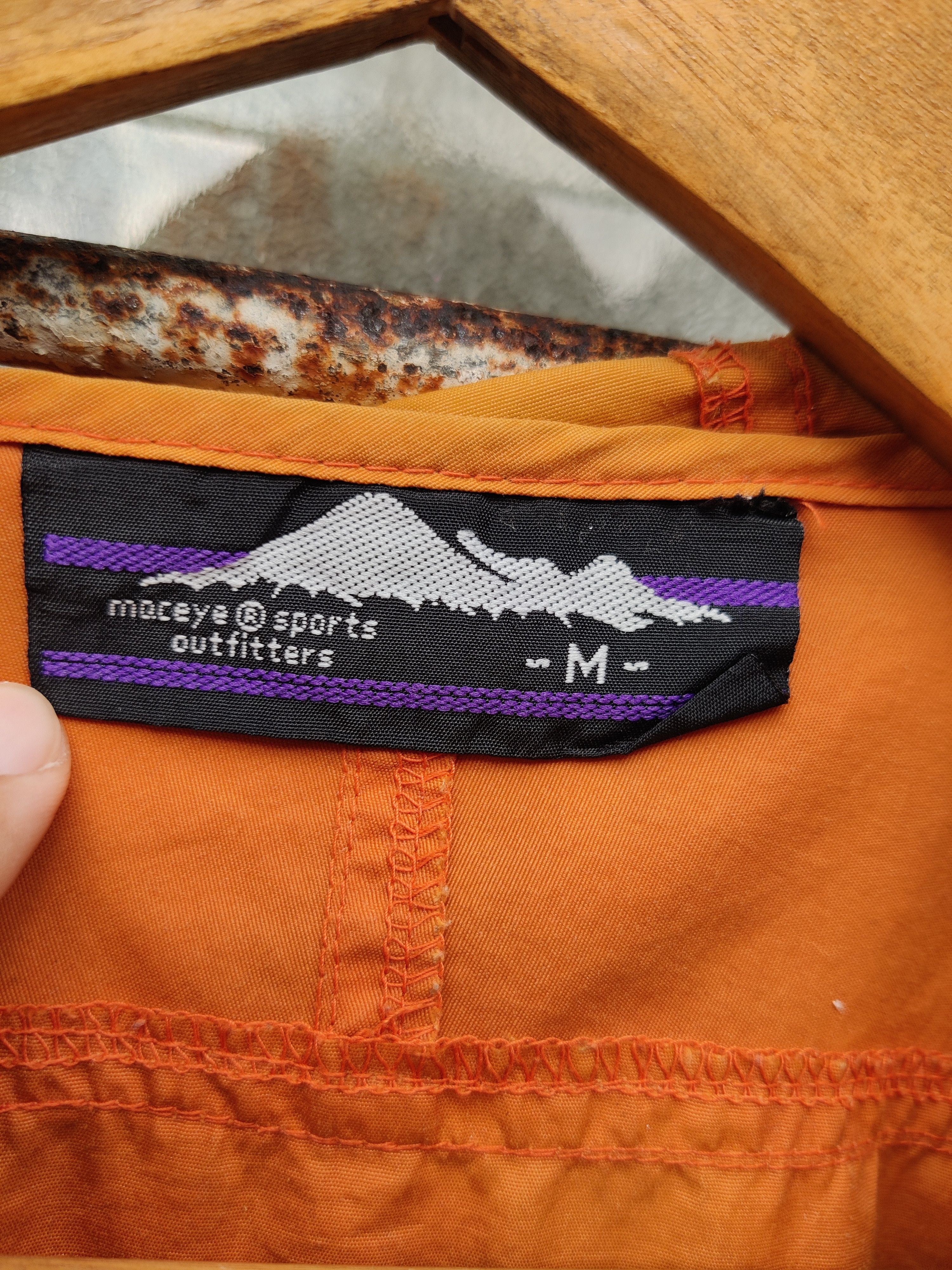 Japanese Brand Vintage Maceye Sport Outfitters Windbreaker Hooded Jacket Size US M / EU 48-50 / 2 - 6 Thumbnail
