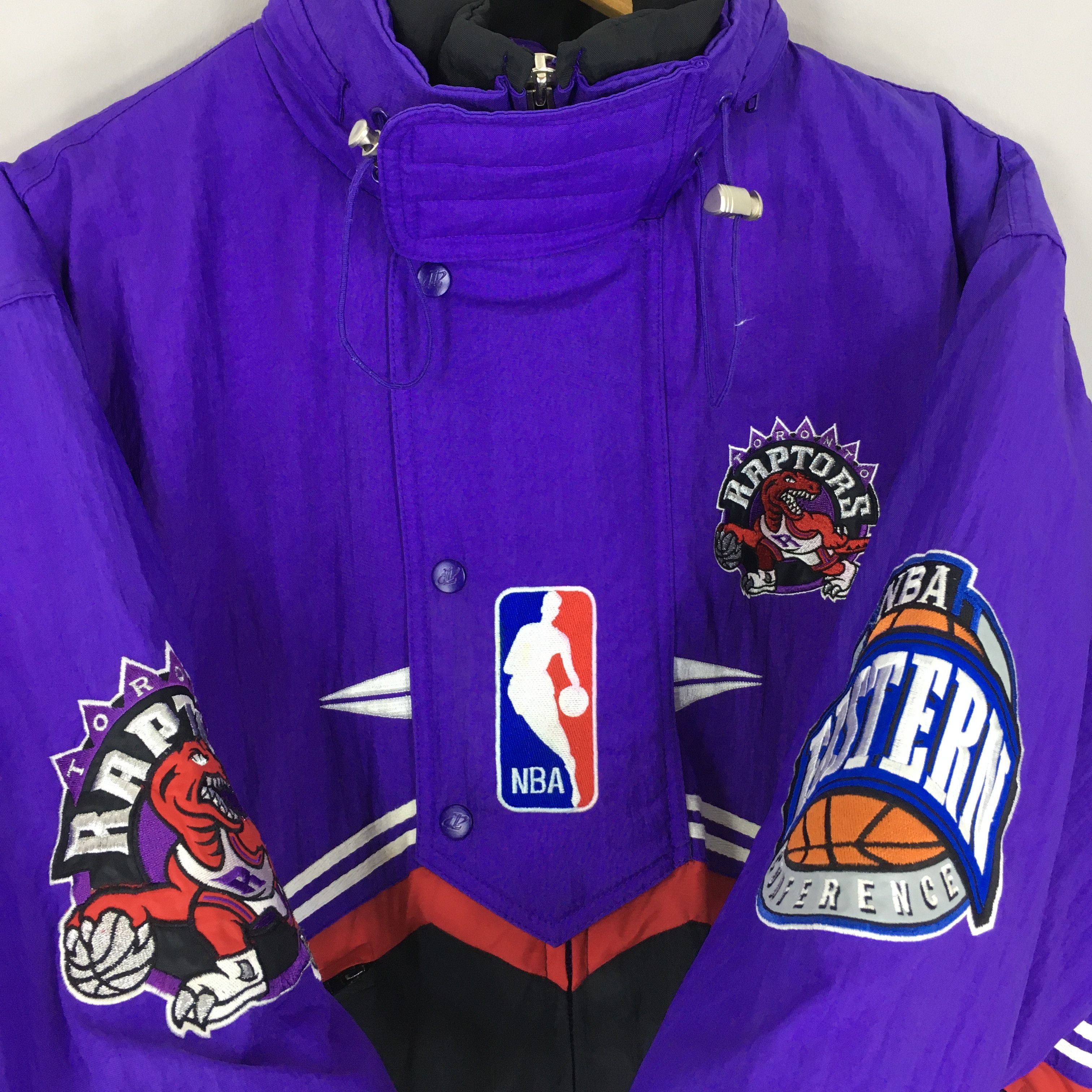 NBA × Starter RARE Vintage Toronto Raptors NBA Jacket Medium Size US M / EU 48-50 / 2 - 5 Thumbnail