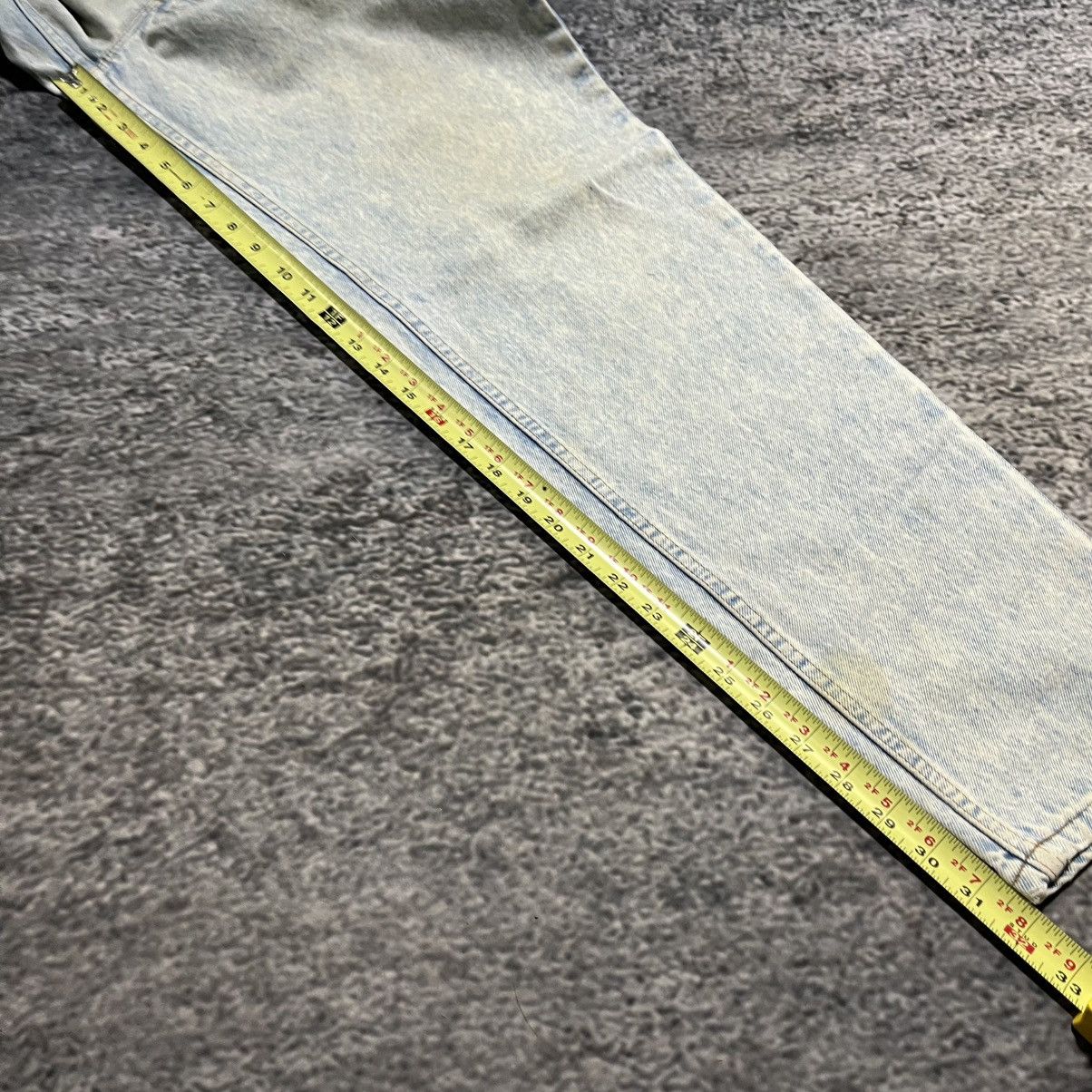 Levi's Vintage 90s Levi's Orange Tab Jeans Faded Light Blue Denim Size US 32 / EU 48 - 14 Thumbnail