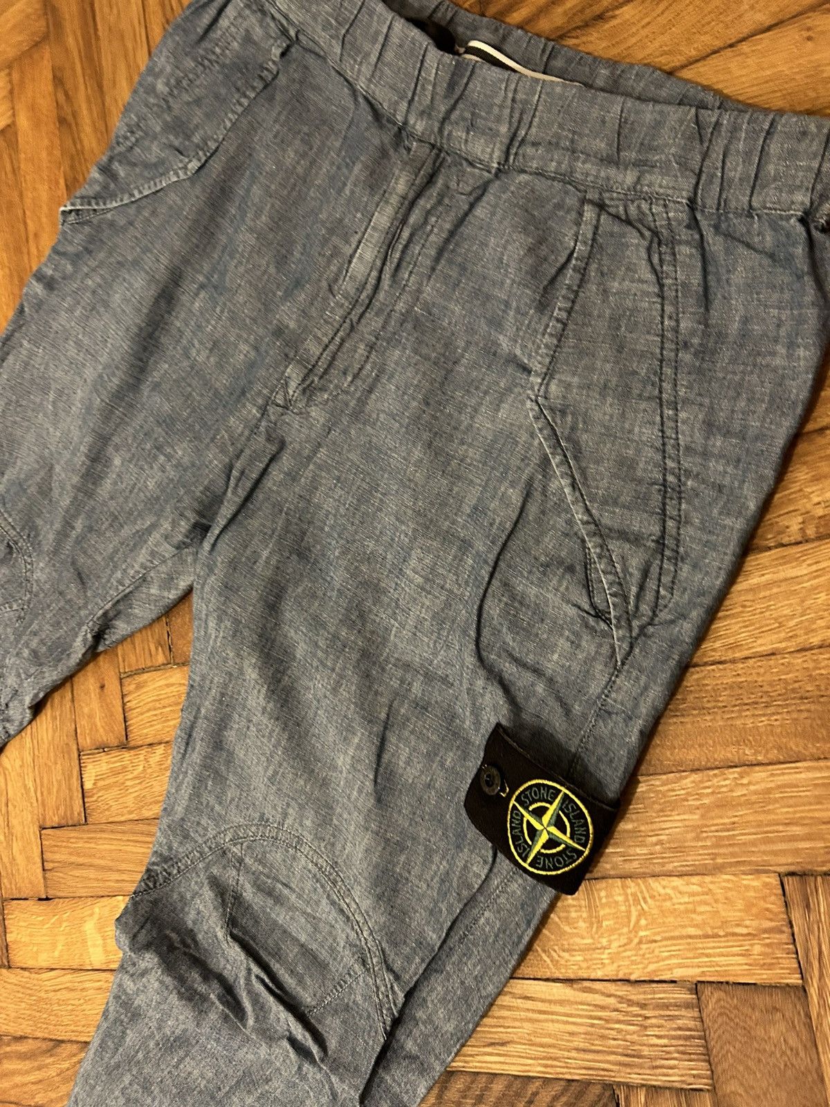 Stone Island Stone Island pants denime blue 👖 Size US 30 / EU 46 - 2 Thumbnail