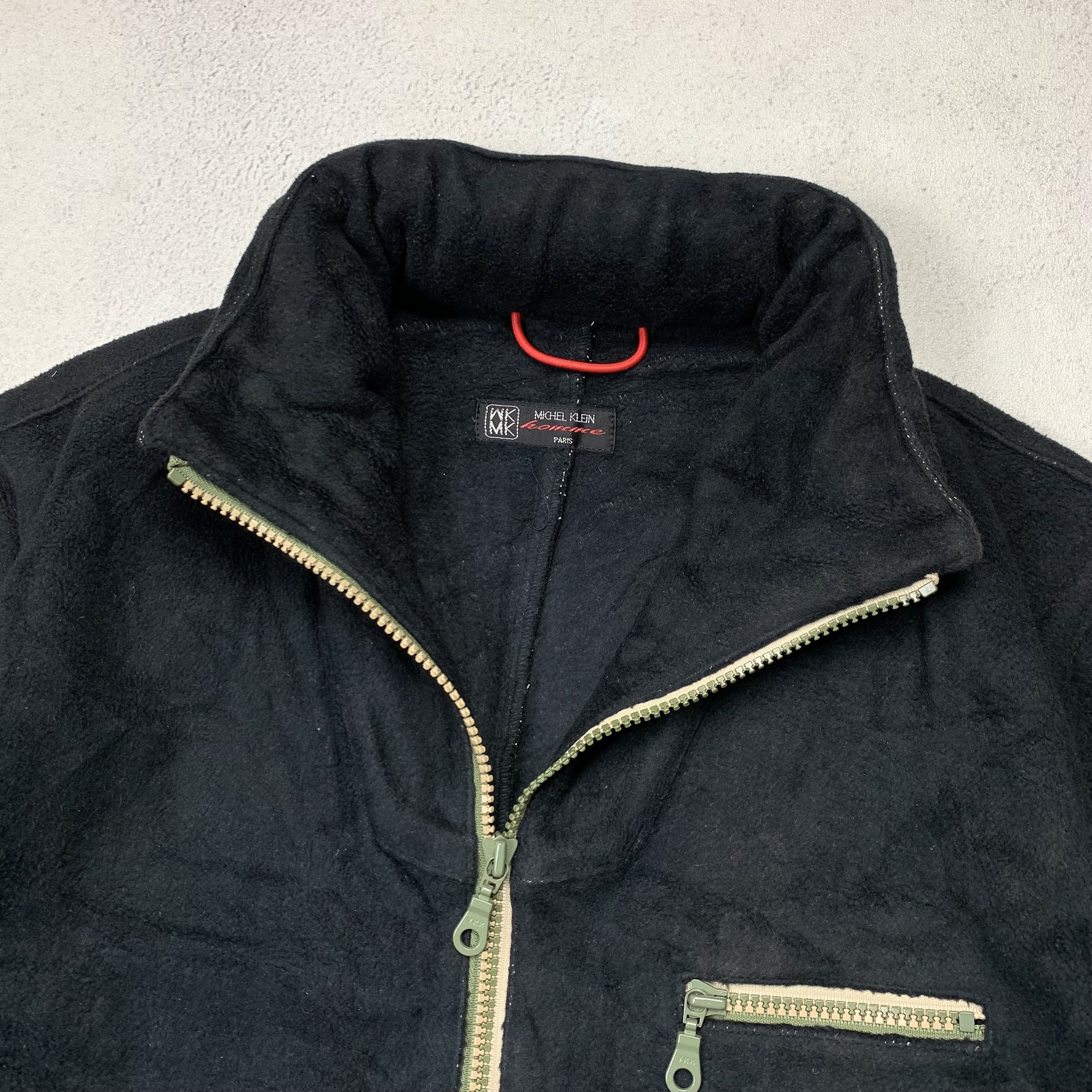 Michel Klein Vintage Michel Klein Homme Paris Fleece Jacket Size US S / EU 44-46 / 1 - 5 Thumbnail