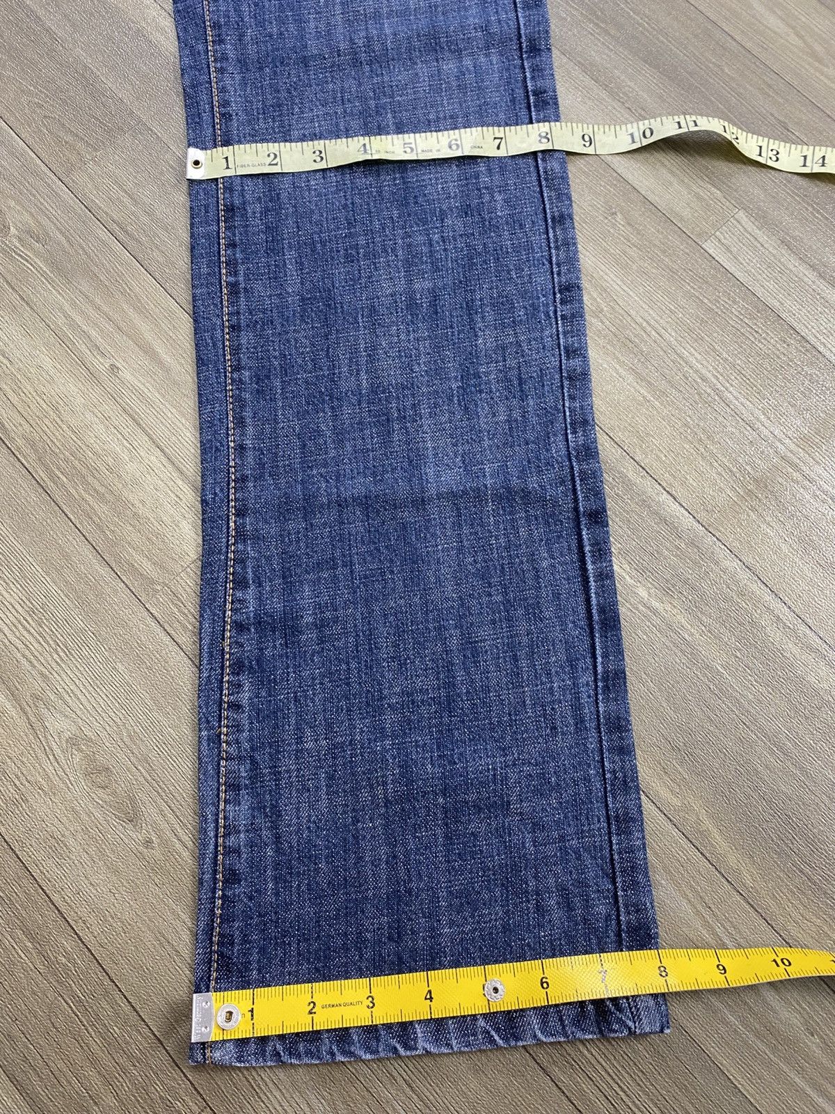 CABANE de ZUCCa Archive Cabane de Zucca Zip Fly Asymmetric Bootcut Jeans Size US 32 / EU 48 - 20 Thumbnail